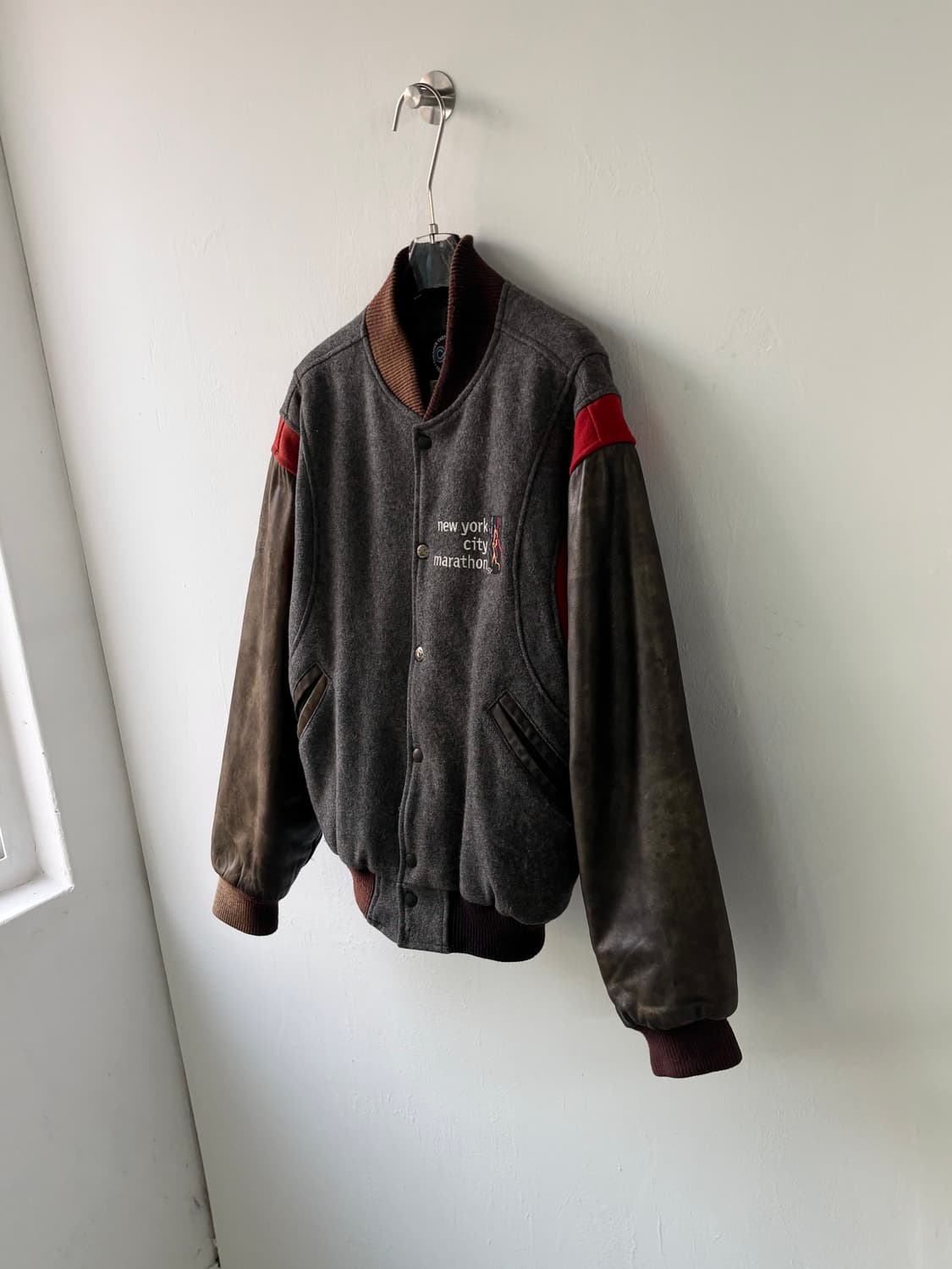 1997년 뉴욕 시티 마라톤 바시티 재킷 상품이미지6