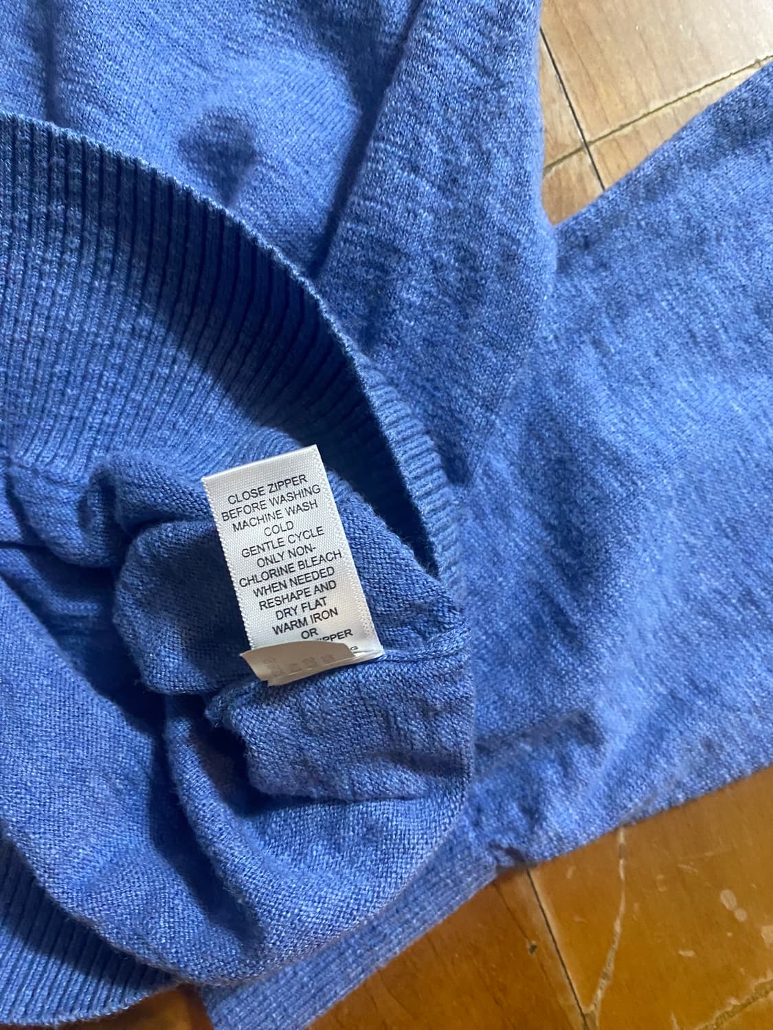 바나나 리퍼블릭 남성 니트 L 블루 상품이미지3