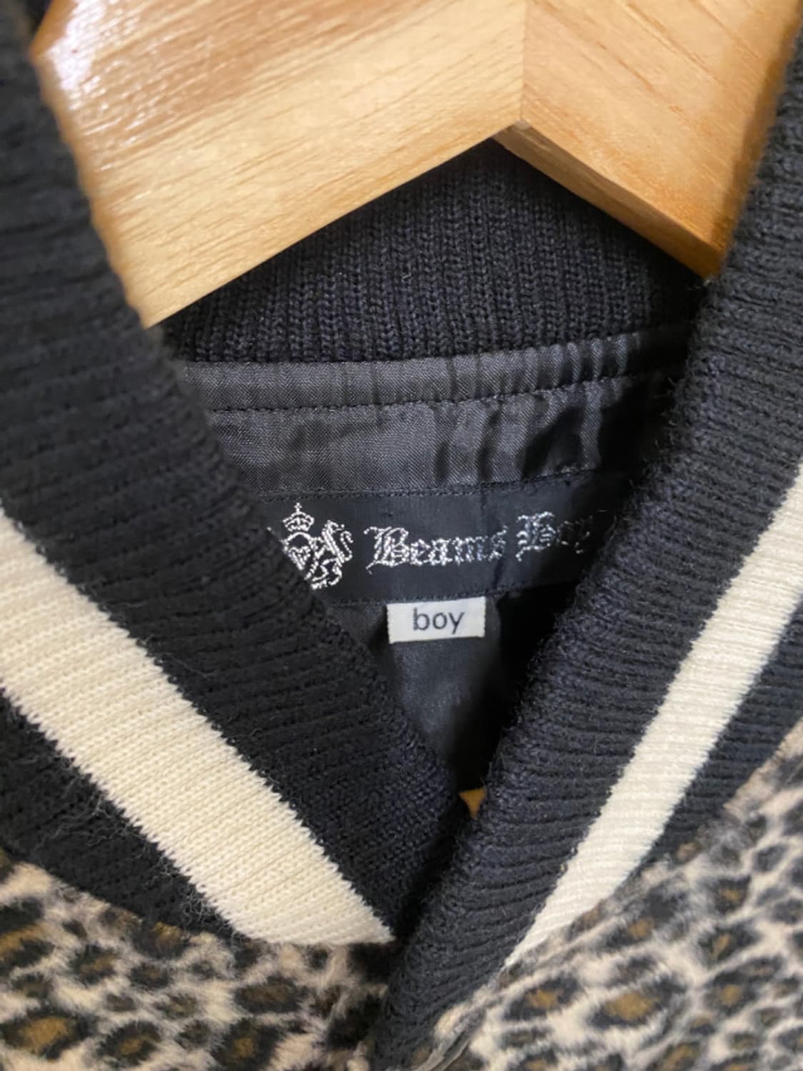 BEAMS BOY leopard fur jacket 빔즈 보이 호피 퍼 상품이미지8