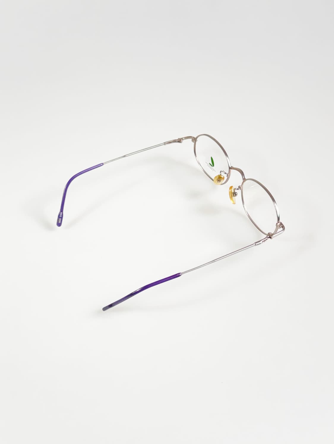 90s DJP 실버 메탈 슬림 오벌 프레임 빈티지 안경 상품이미지4