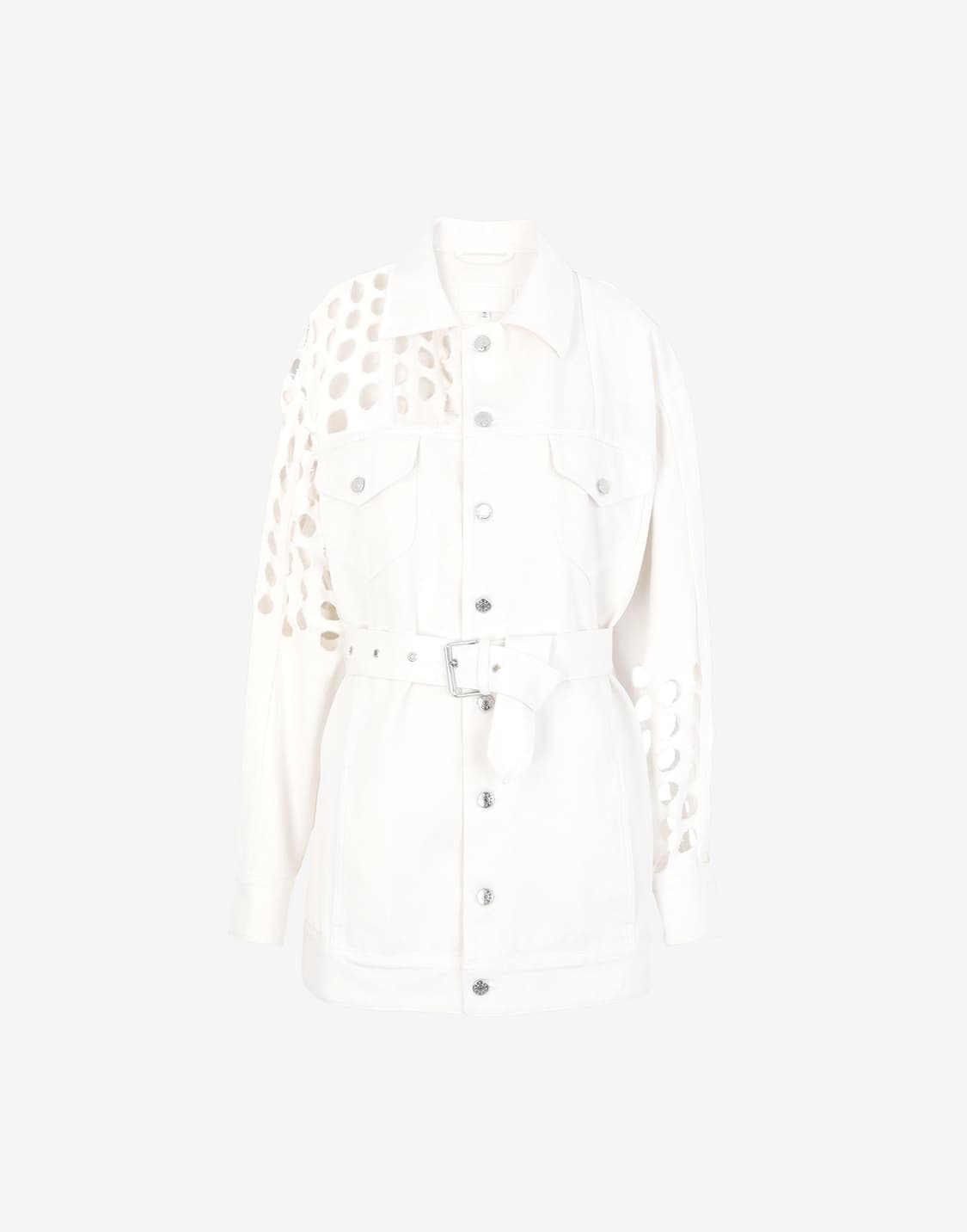 마르지엘라 펀치드 홀 데님 자켓  상품이미지1