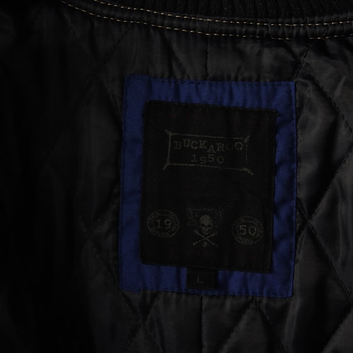 버커루 빈티지 데님 봄버 L 상품이미지6