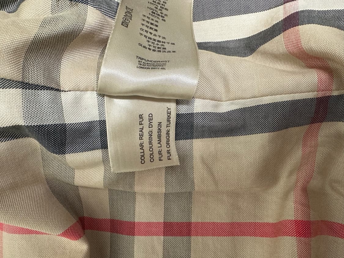 버버리 봄버 가죽 자켓 상품이미지6