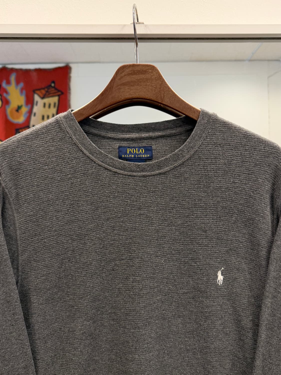 Polo ralph lauren 폴로 랄프로렌 써멀 와플 롱슬리브 상품이미지2
