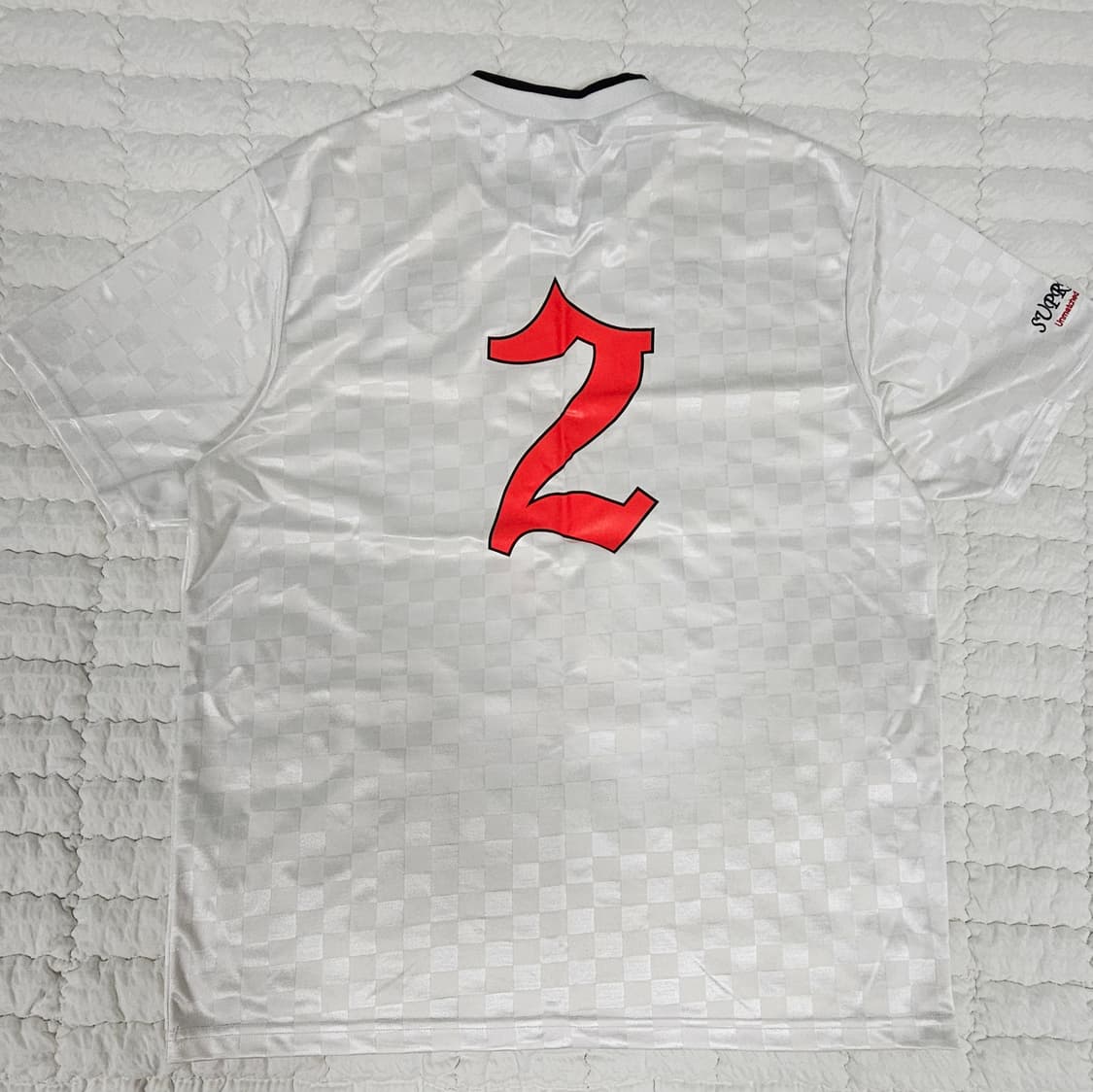 슈프림 x 엄브로 사커 저지 화이트 - 22SS L사이즈 상품이미지3