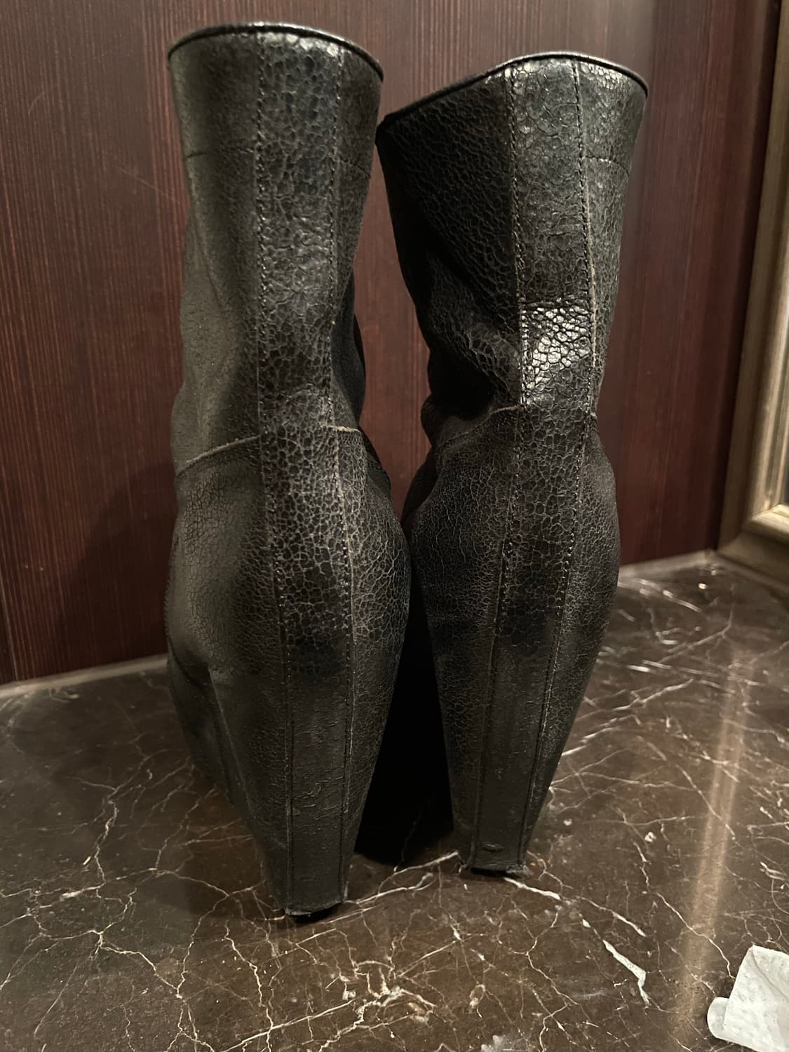 릭오웬스(Rick Owens) 웨지 부츠 – 39사이즈 상품이미지3