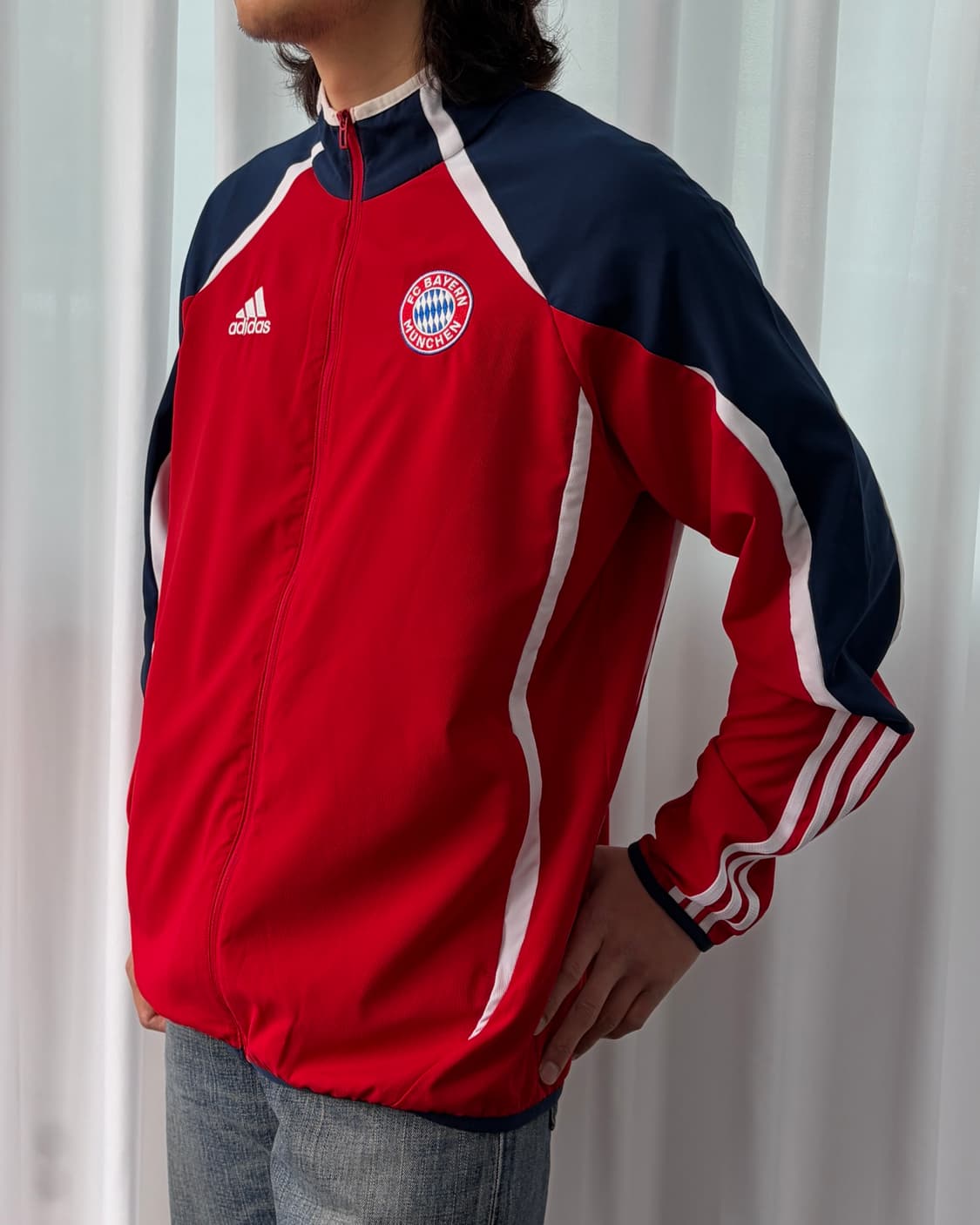 [XL-2XL]아디다스 바이에른 뮌헨 우븐 바람막이 상품이미지2