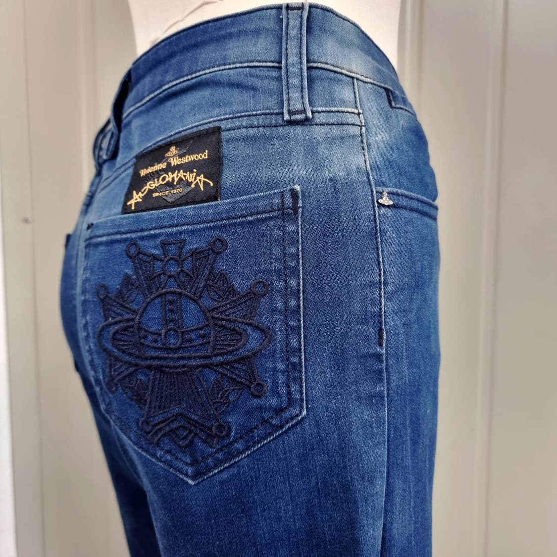 비비안웨스트우드 앵글로매니아 청바지 데님팬츠 데님진 (표기27) 상태최상 상품이미지7