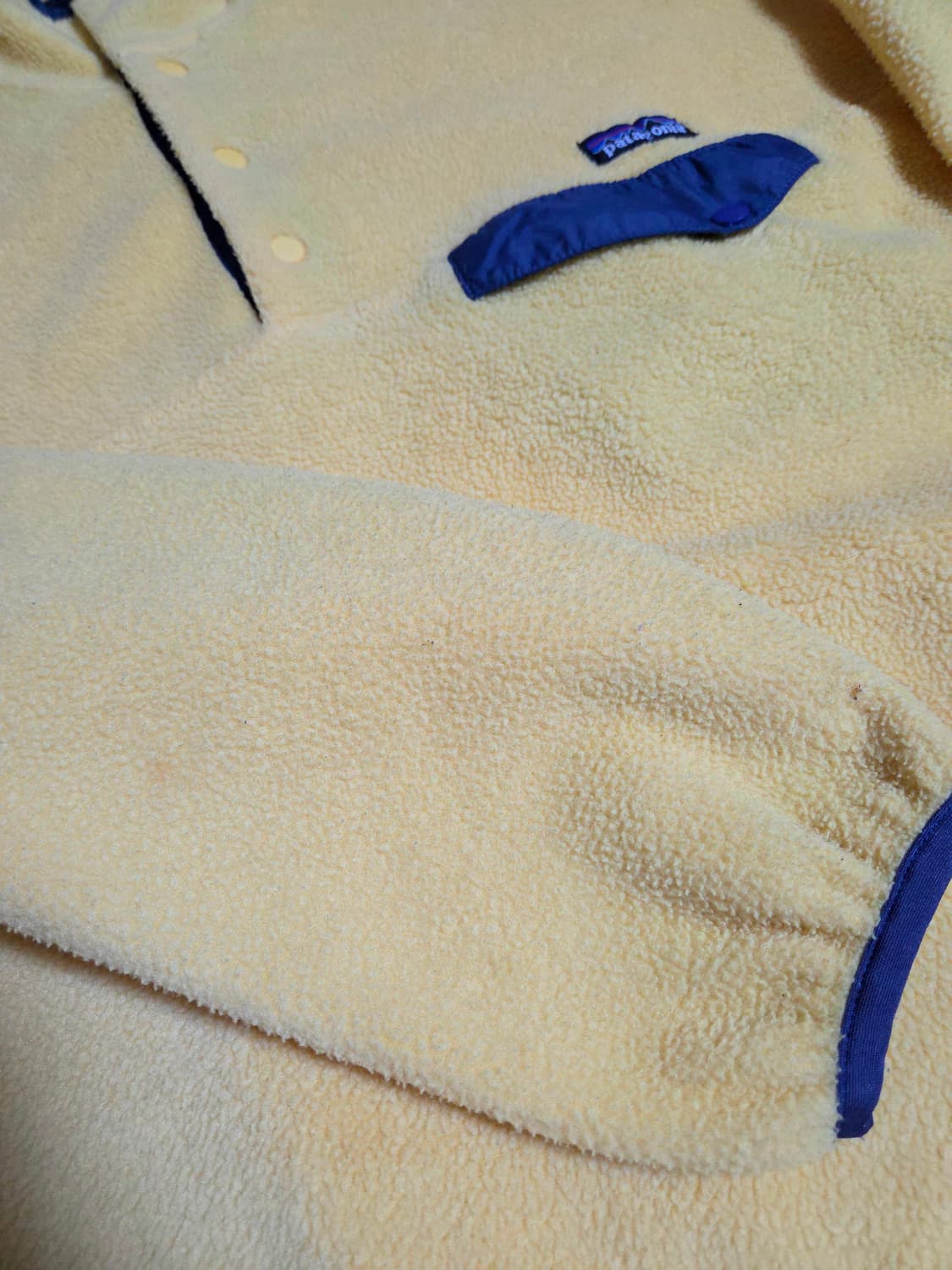 (L)파타고니아 빈티지옐로우 신칠라 플리스 상품이미지4