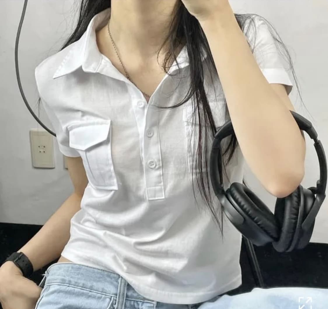 Cotton pk T 포켓 반팔 셔츠 상품이미지1