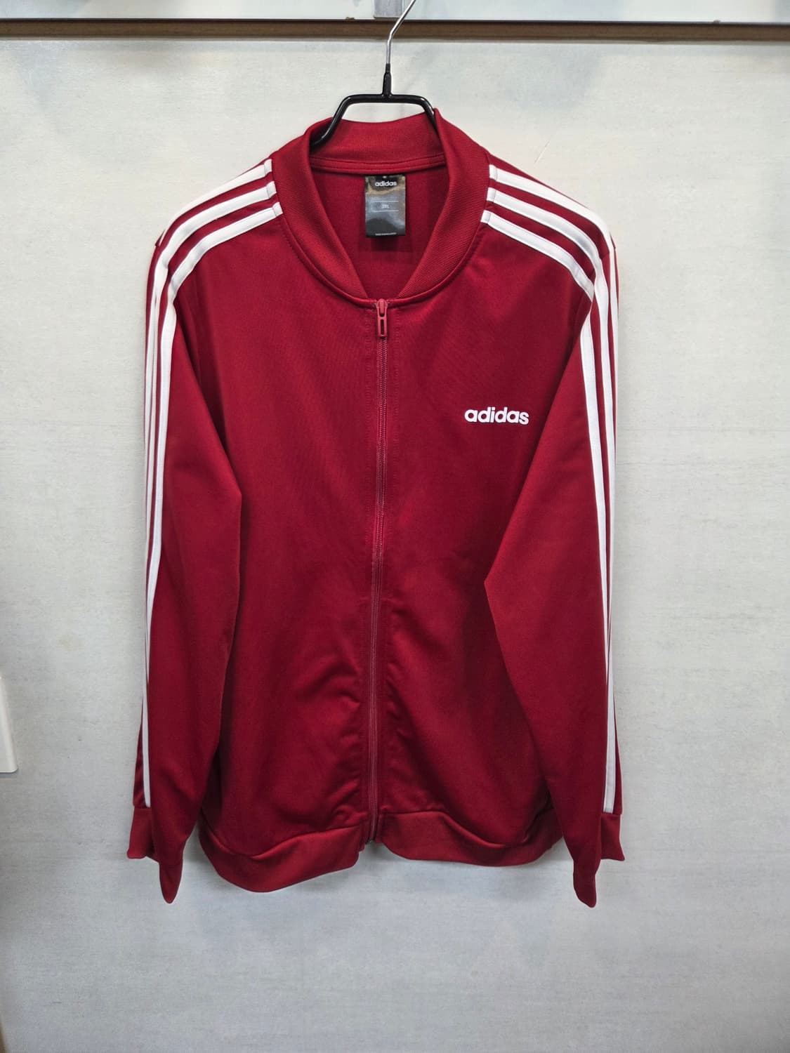아디다스 트랙 져지 xxl 버건디  상품이미지1