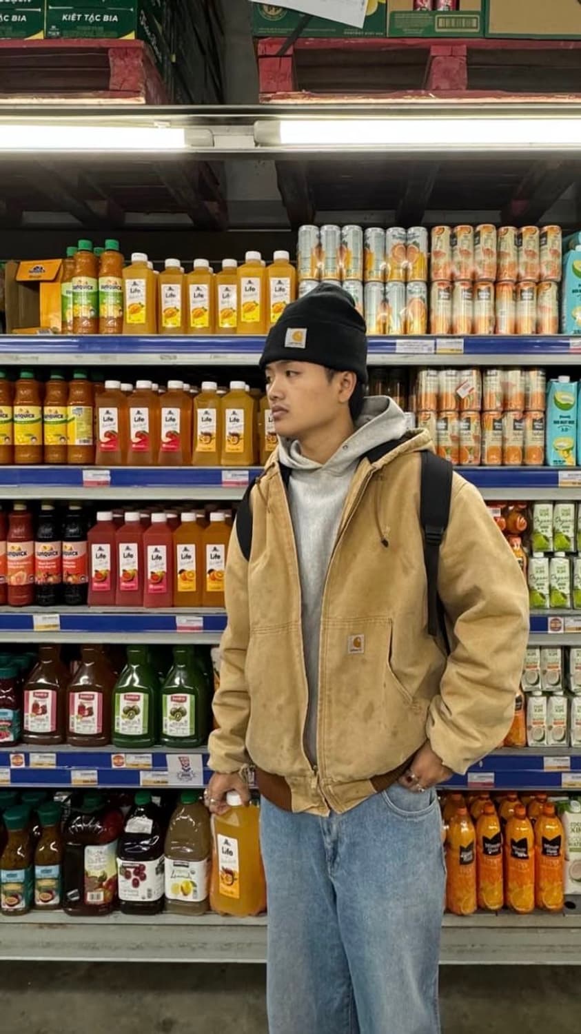 [새상품] 칼하트 액티브 자켓 탄 상품이미지4