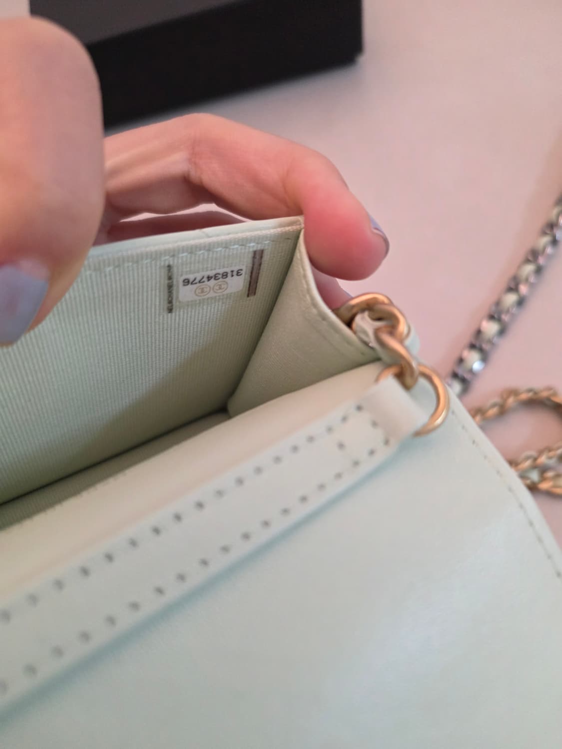 정품 샤넬 19 미니백 상품이미지9