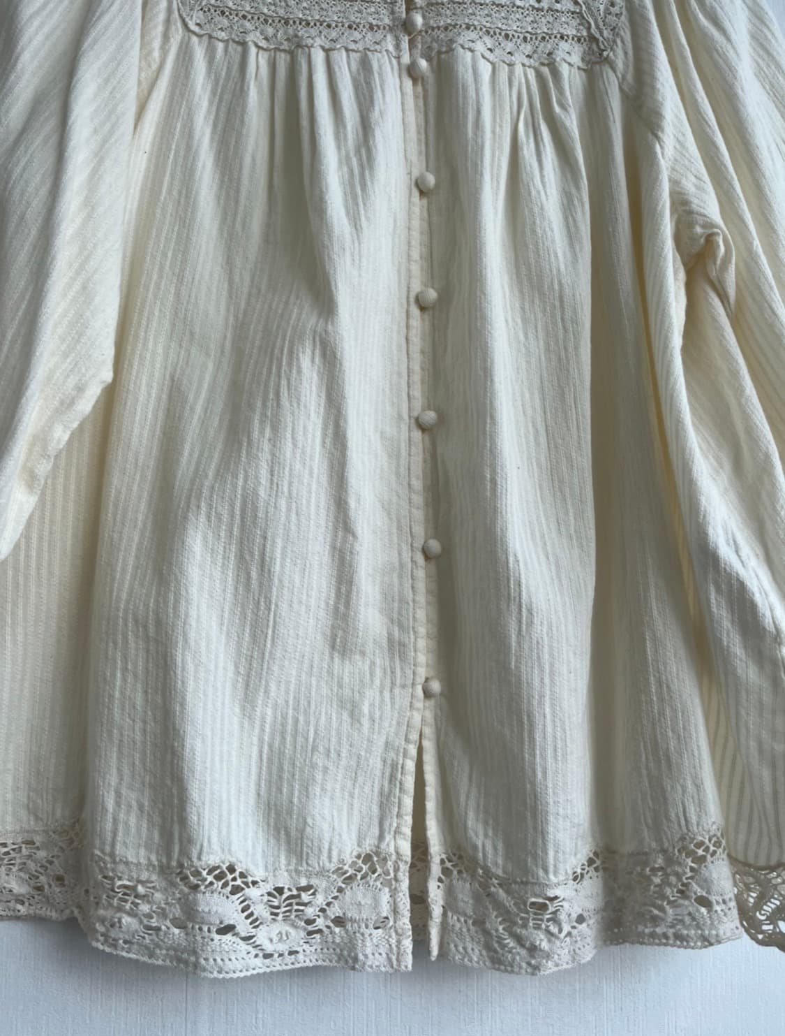 JOURNAL STANDARD 아이보리 레이스 블라우스  상품이미지7