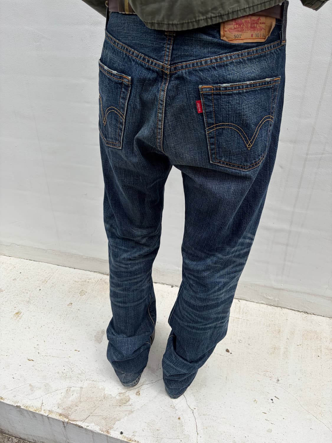 (30) 00s Levi’s 501 진청 블루 데님  상품이미지4