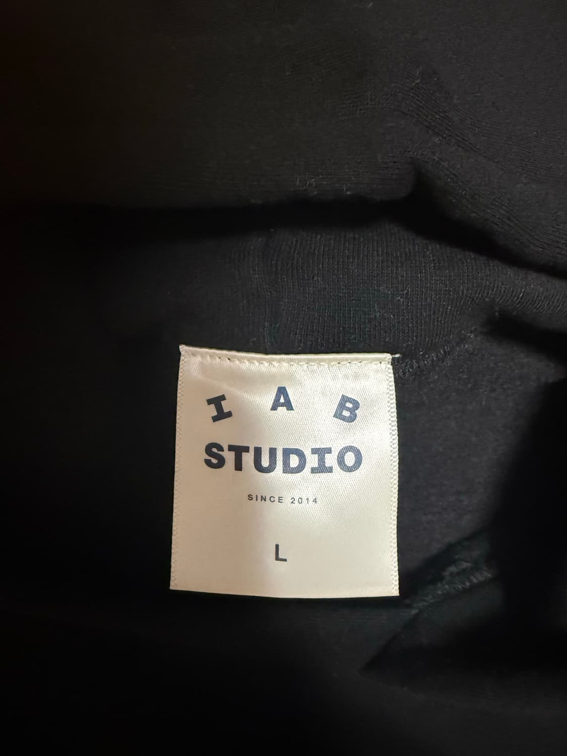 아이앱스튜디오 후드 블랙 L 상품이미지3