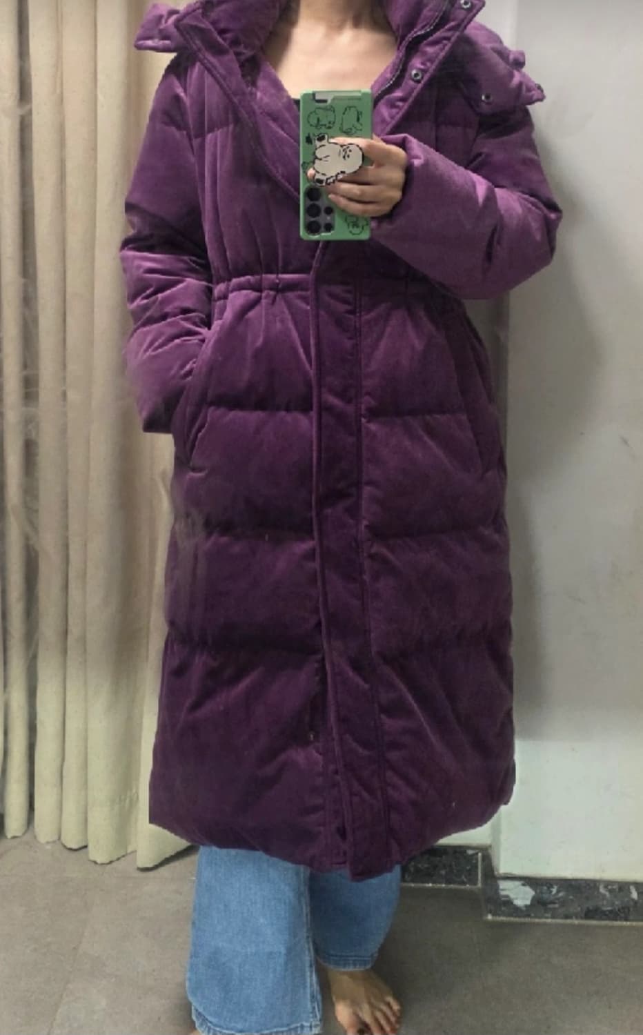 NAIN 오리털 롱패딩 F 상품이미지3