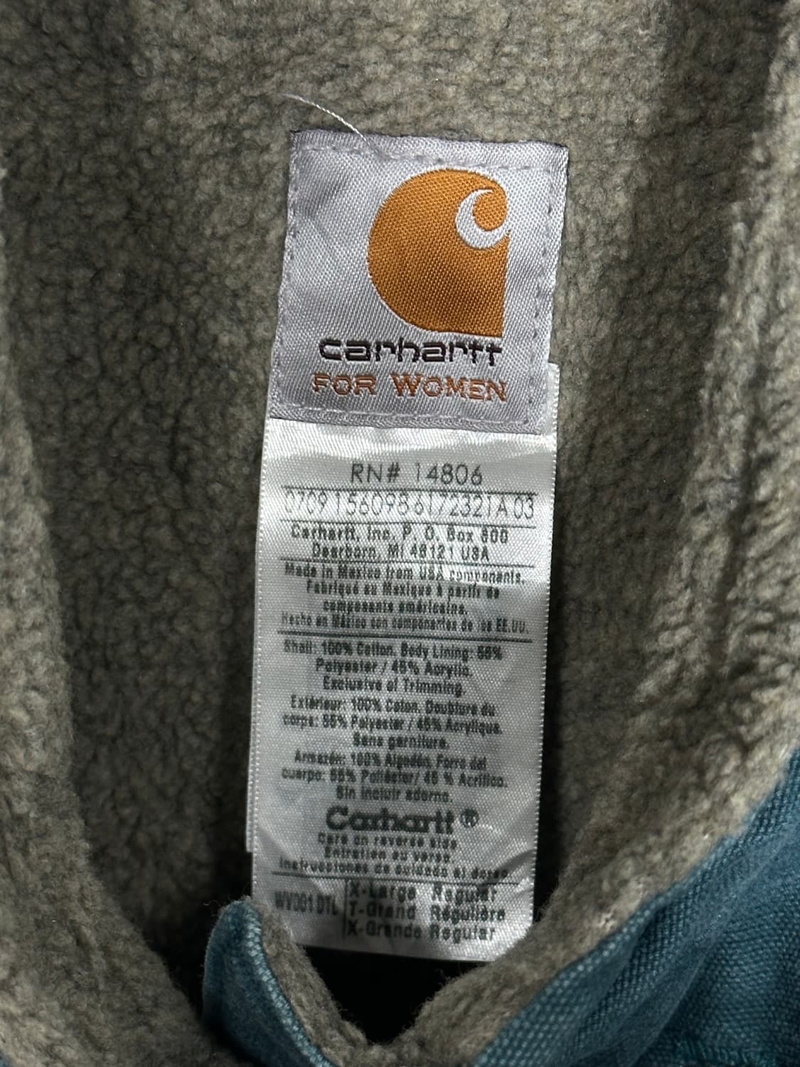 칼하트 쉐르파 워크 베스트 XL 상품이미지3