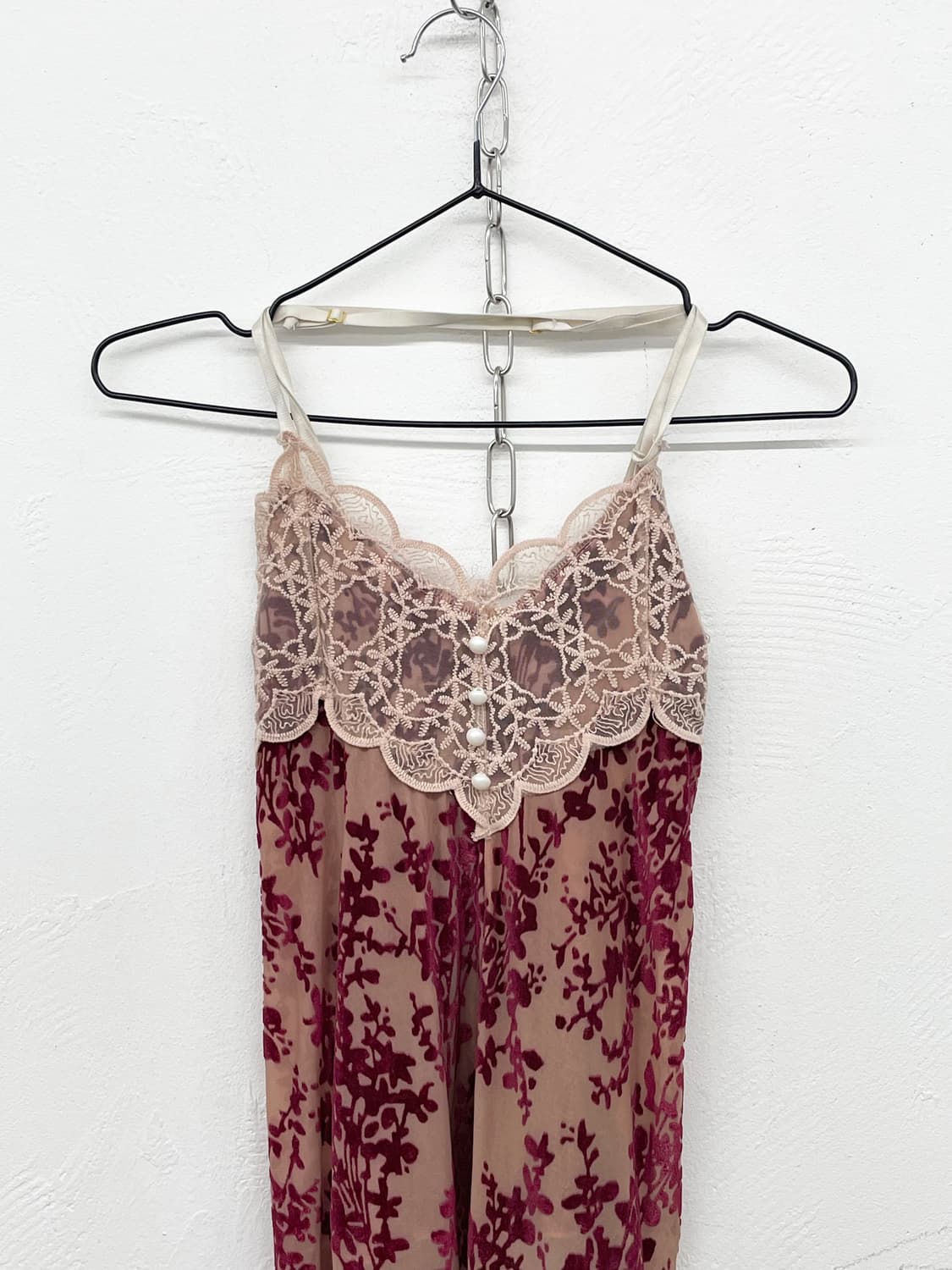 오리엔탈 플로럴 버튼 슬립 상품이미지6