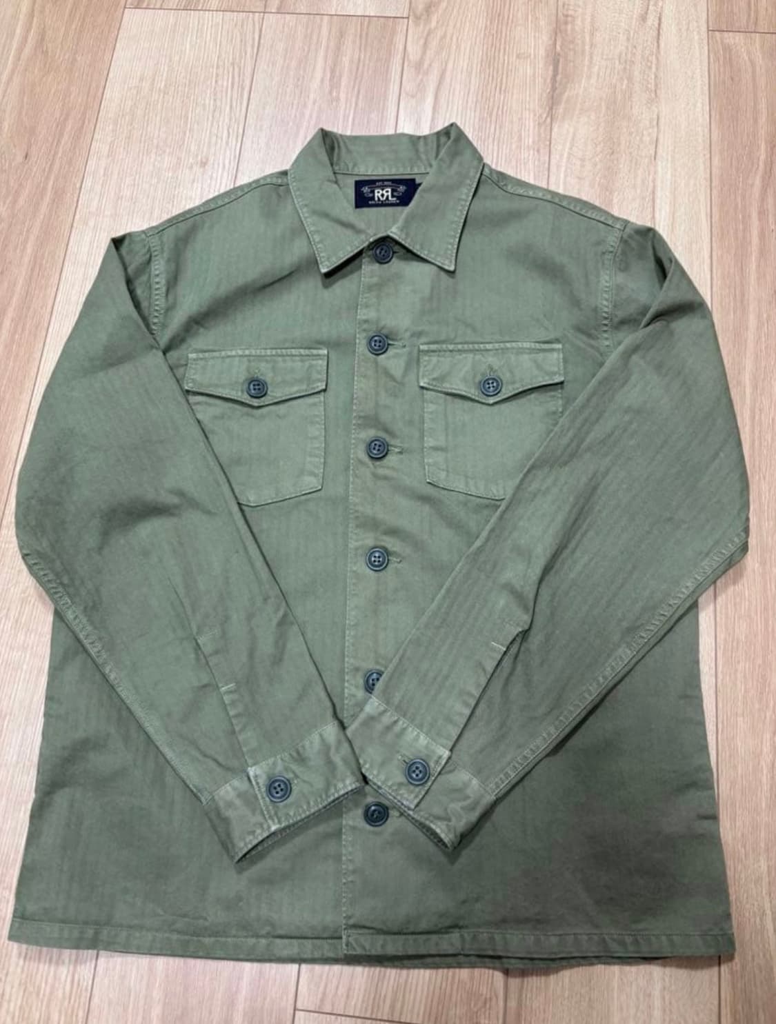 RRL 더블알엘 헤링본 밀리터리 자켓 상품이미지1