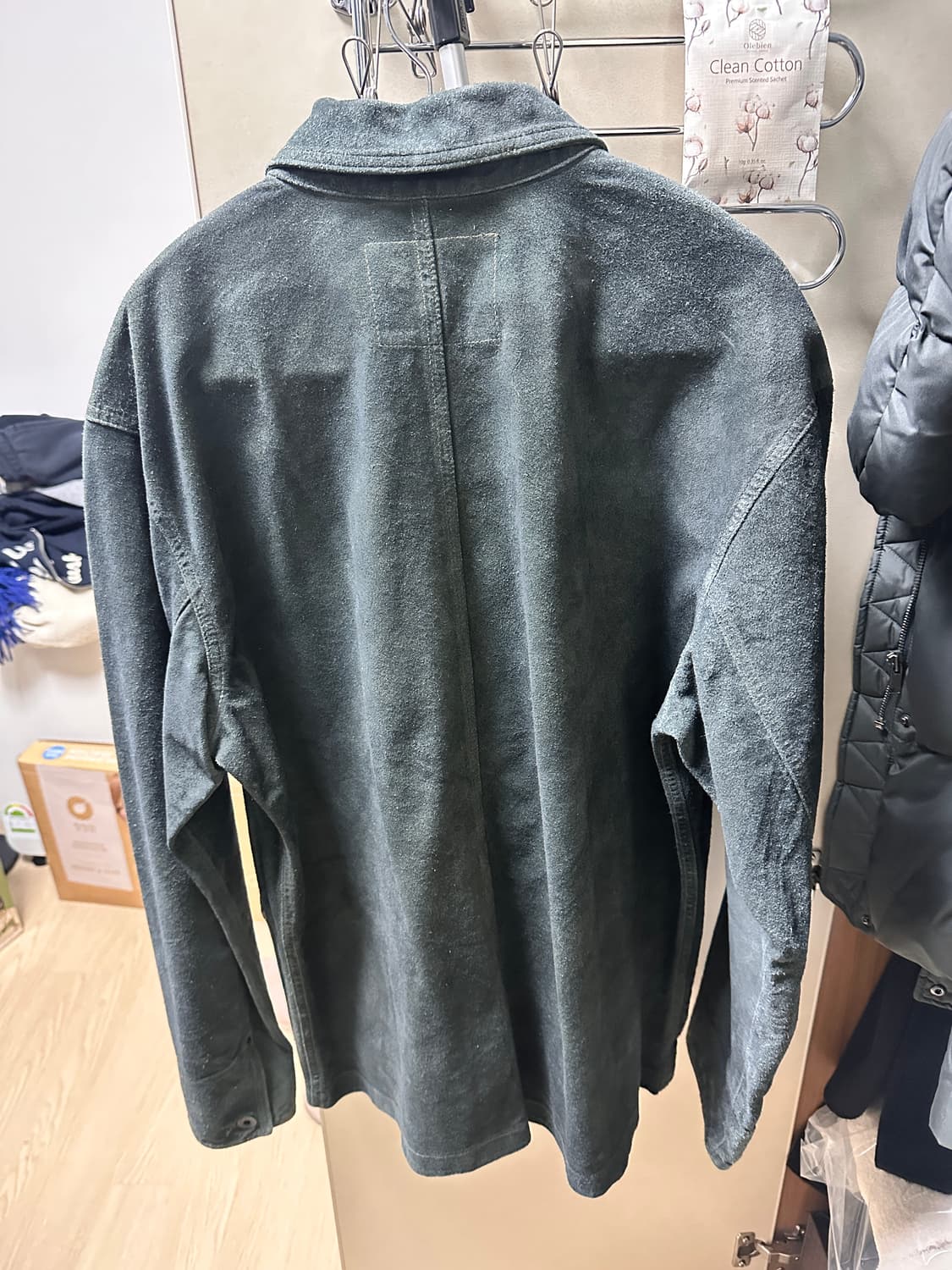 RRL 인디고 러프이웃 스웨이드 자켓 M 상품이미지3