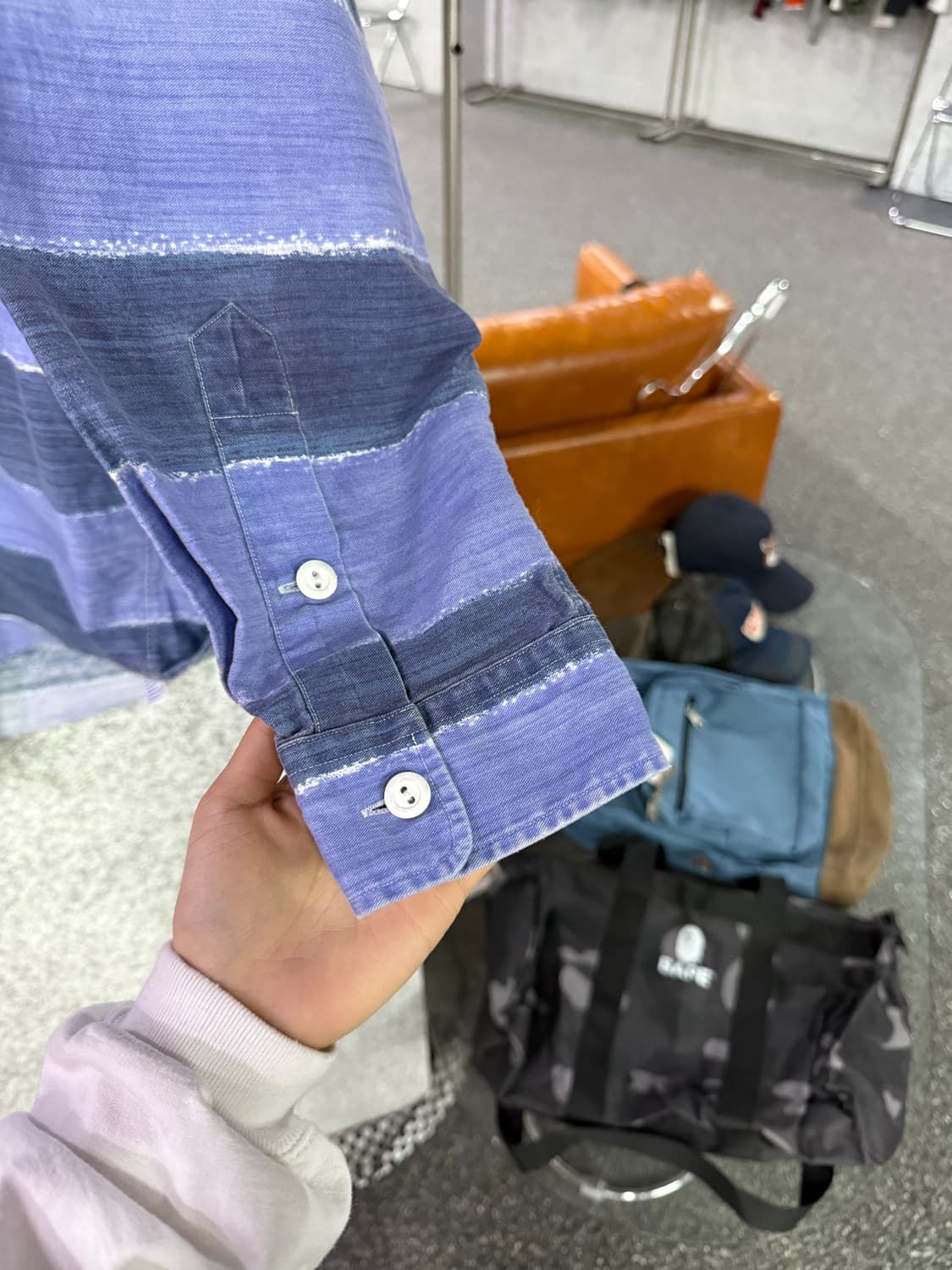 폴로랄프로렌 빈티지 스트라이프 럭비 셔츠 B4708 상품이미지4