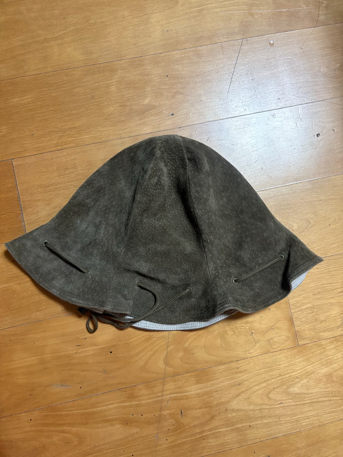 리얼레더 헨더스킴 킨차쿠 버킷햇  상품이미지3