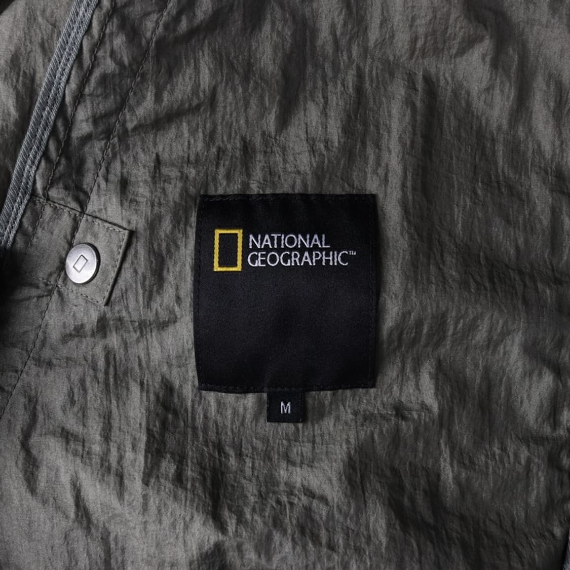 내셔널지오그래픽 시그니처 와펜 카키 블루종 M 상품이미지5