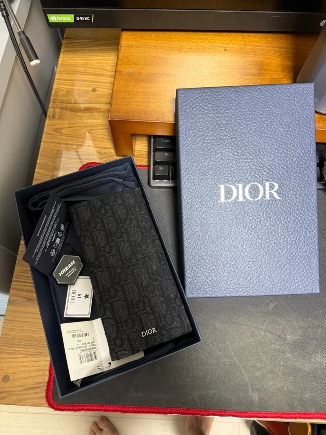 디올 오블리크 장지갑 상품이미지1