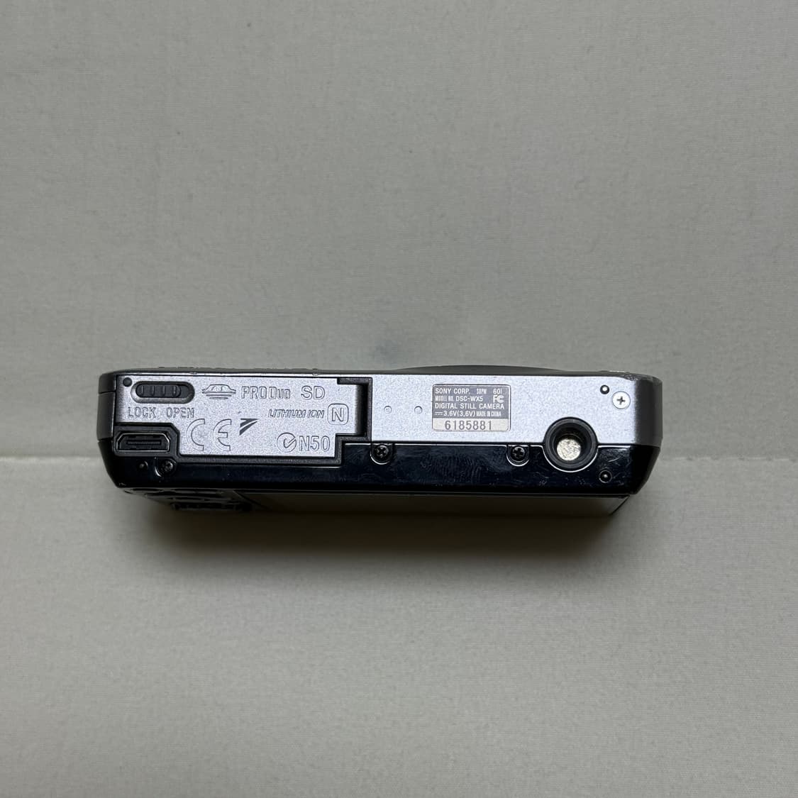 소니 사이버샷 똑딱이 카메라 실버 디카 cybershot dsc-wx5 상품이미지5