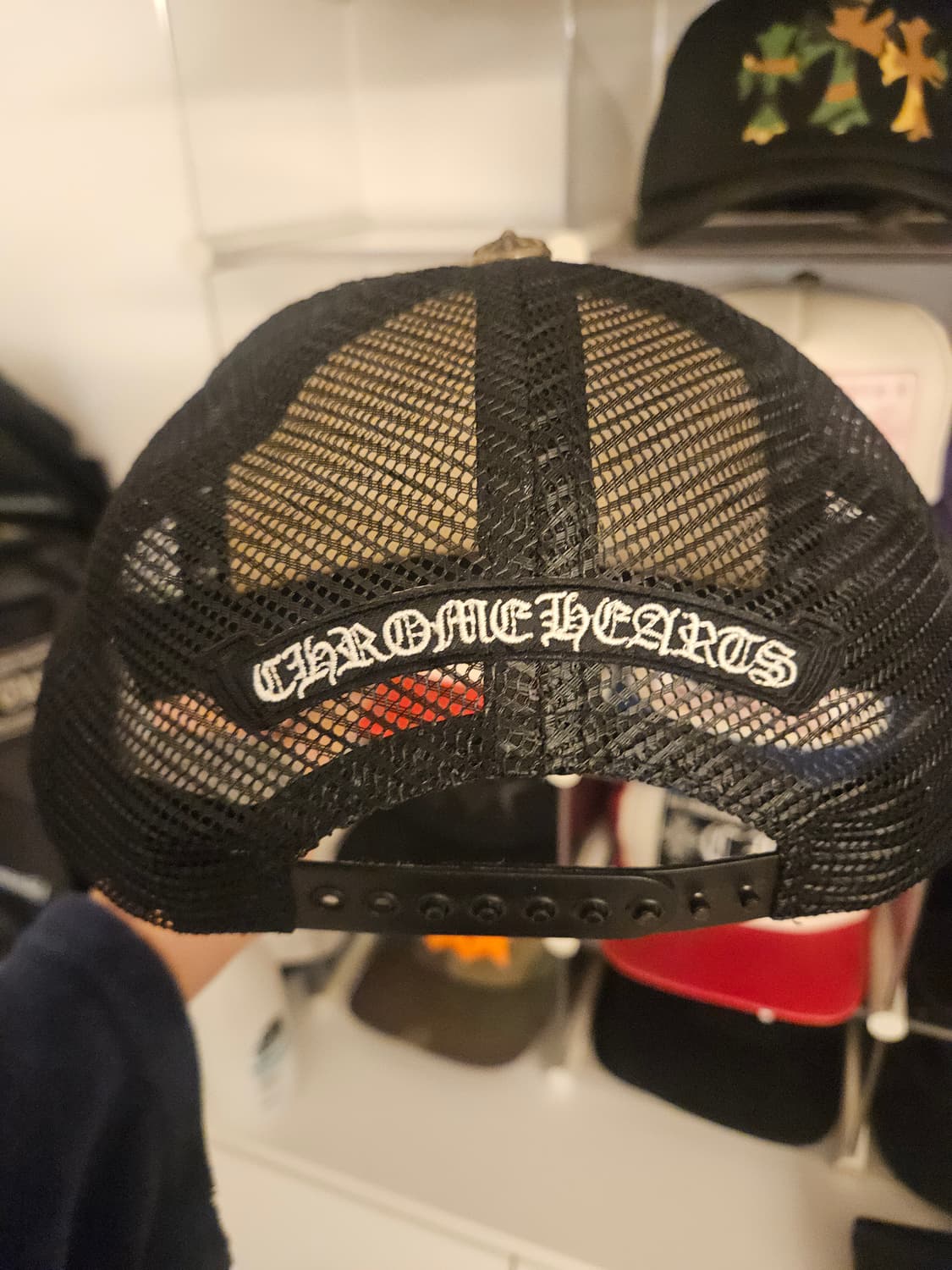 크롬하츠 정품 킹타코 메쉬 캡 모자 상품이미지5
