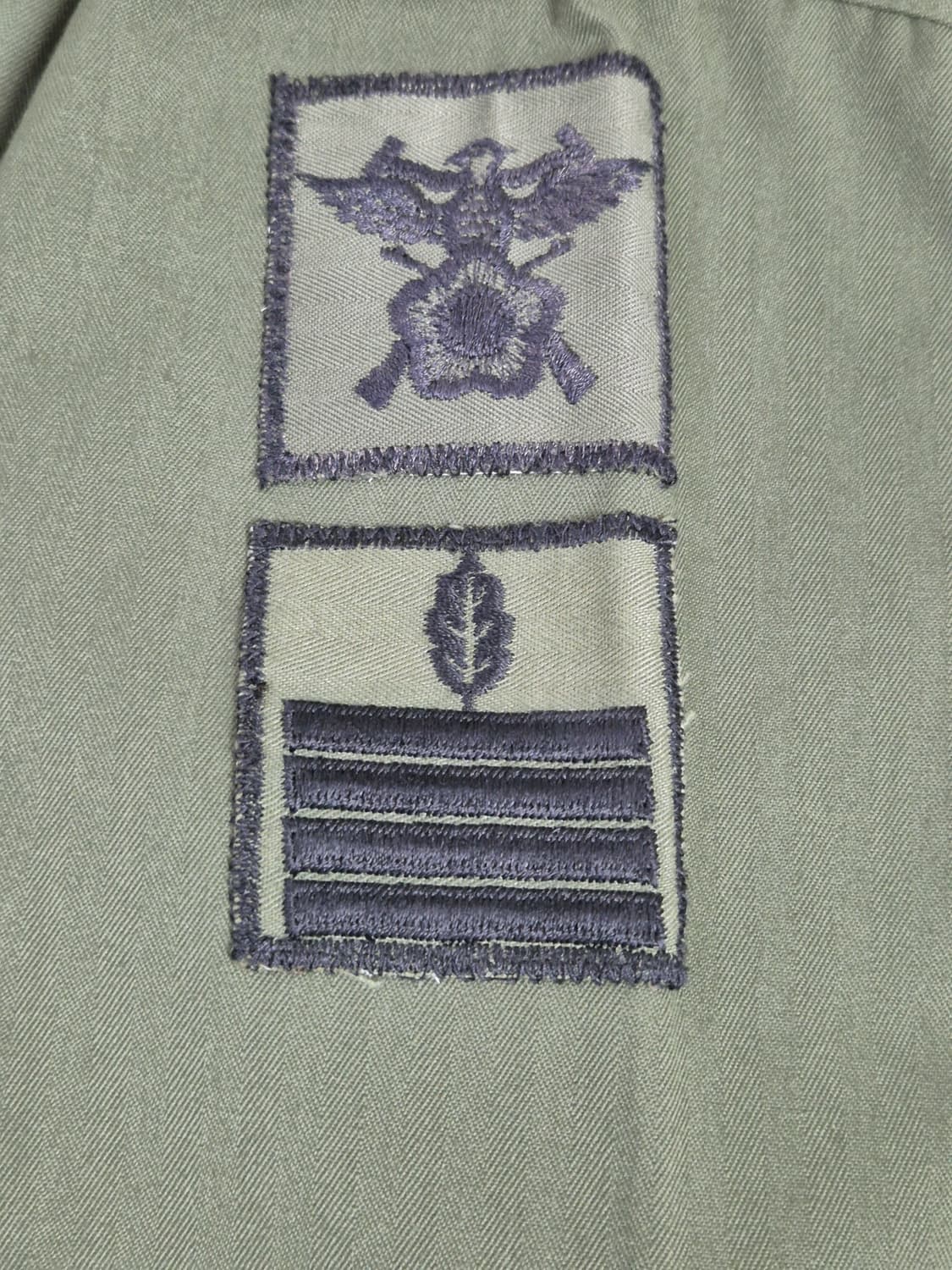 국군 전경 구형 수경 민무늬 전투복 상의 자켓 (S) 상품이미지6