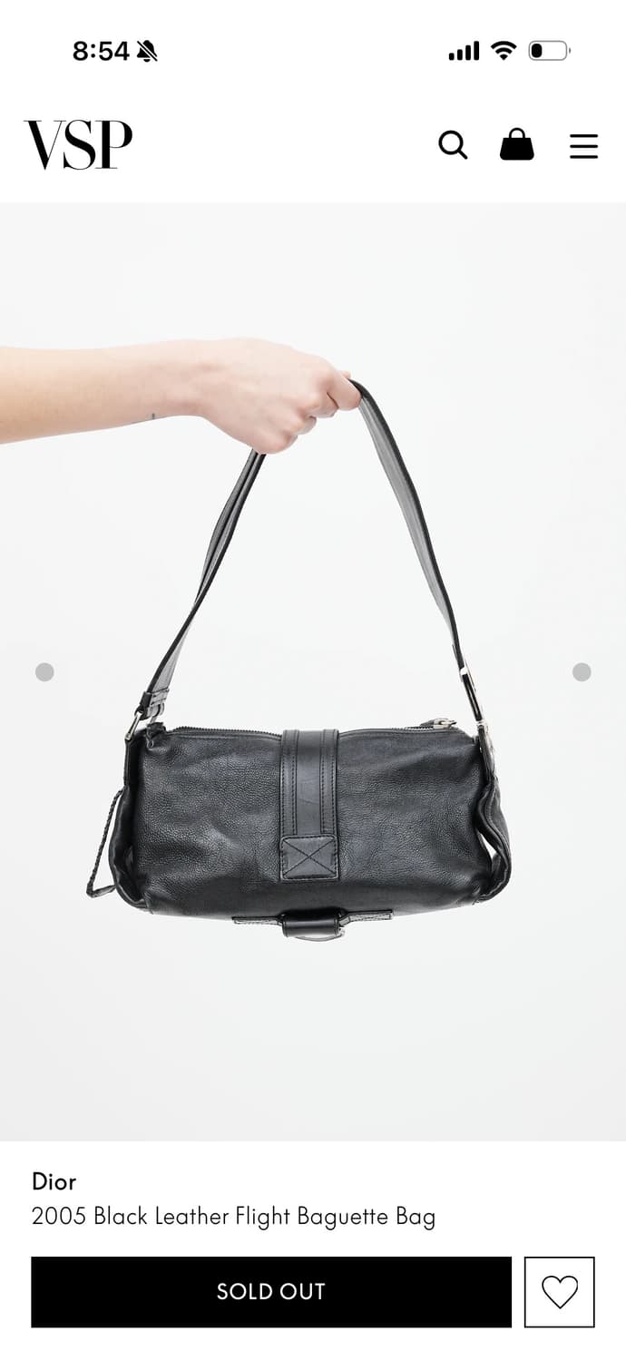 디올 플라이트 바게트백 숄더백 상품이미지2