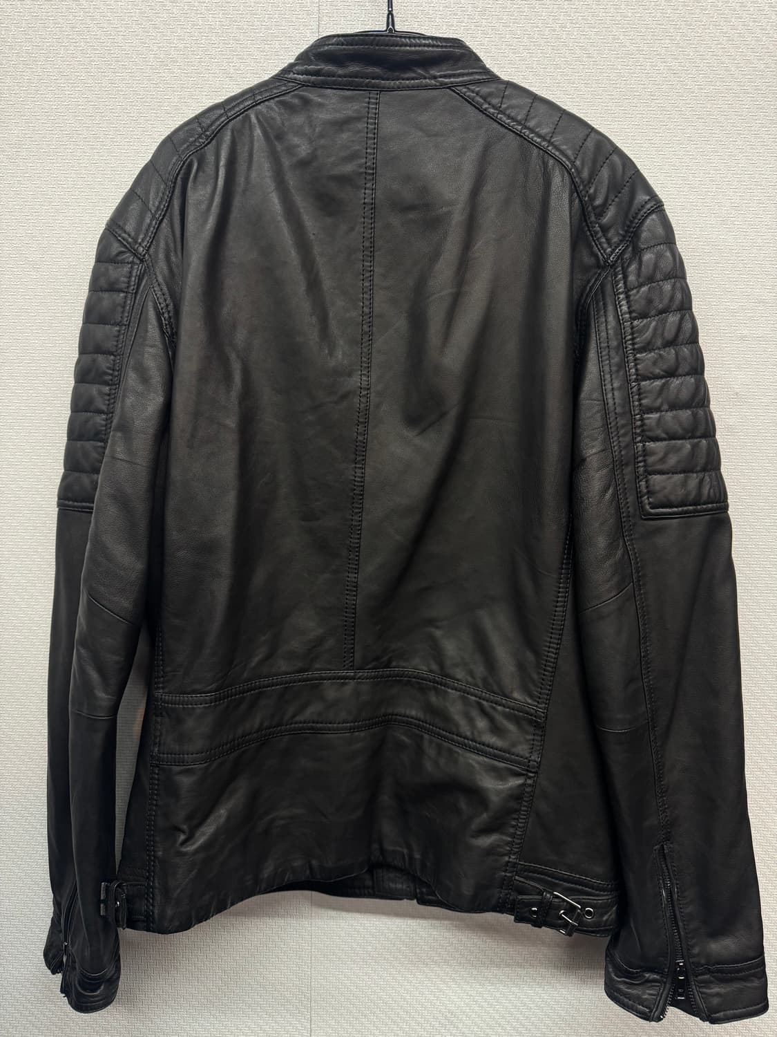 자라 ZARA 엠보 디테일 양가죽100% 가죽자켓 XL(L~XL) 상품이미지5