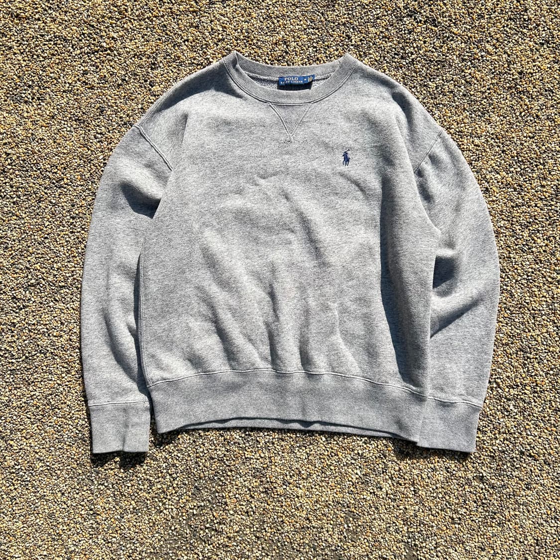 폴로(POLO RalphLauren) 그레이 크루넥 맨투맨 상품이미지1