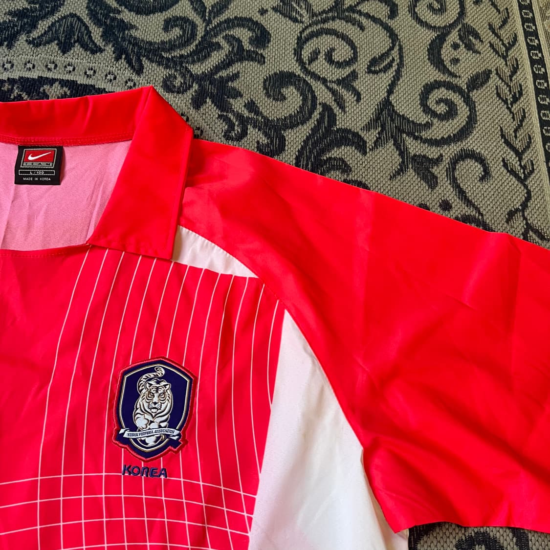 L 나이키 2002 축구 국가대표 유니폼/W2281 상품이미지2