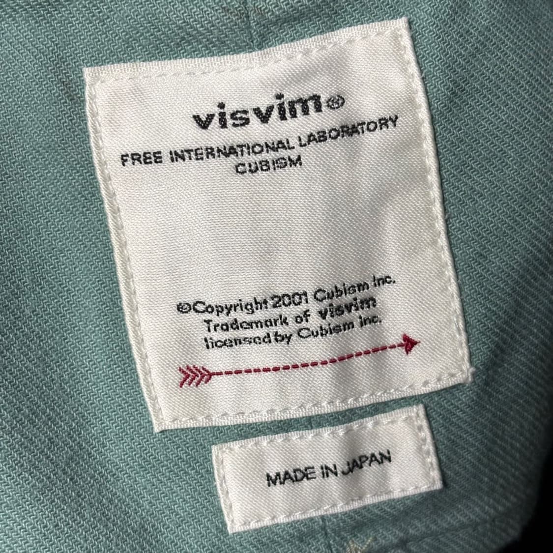 4) 비즈빔 visvim 기포드 팬츠 DMGD 그린 상품이미지7