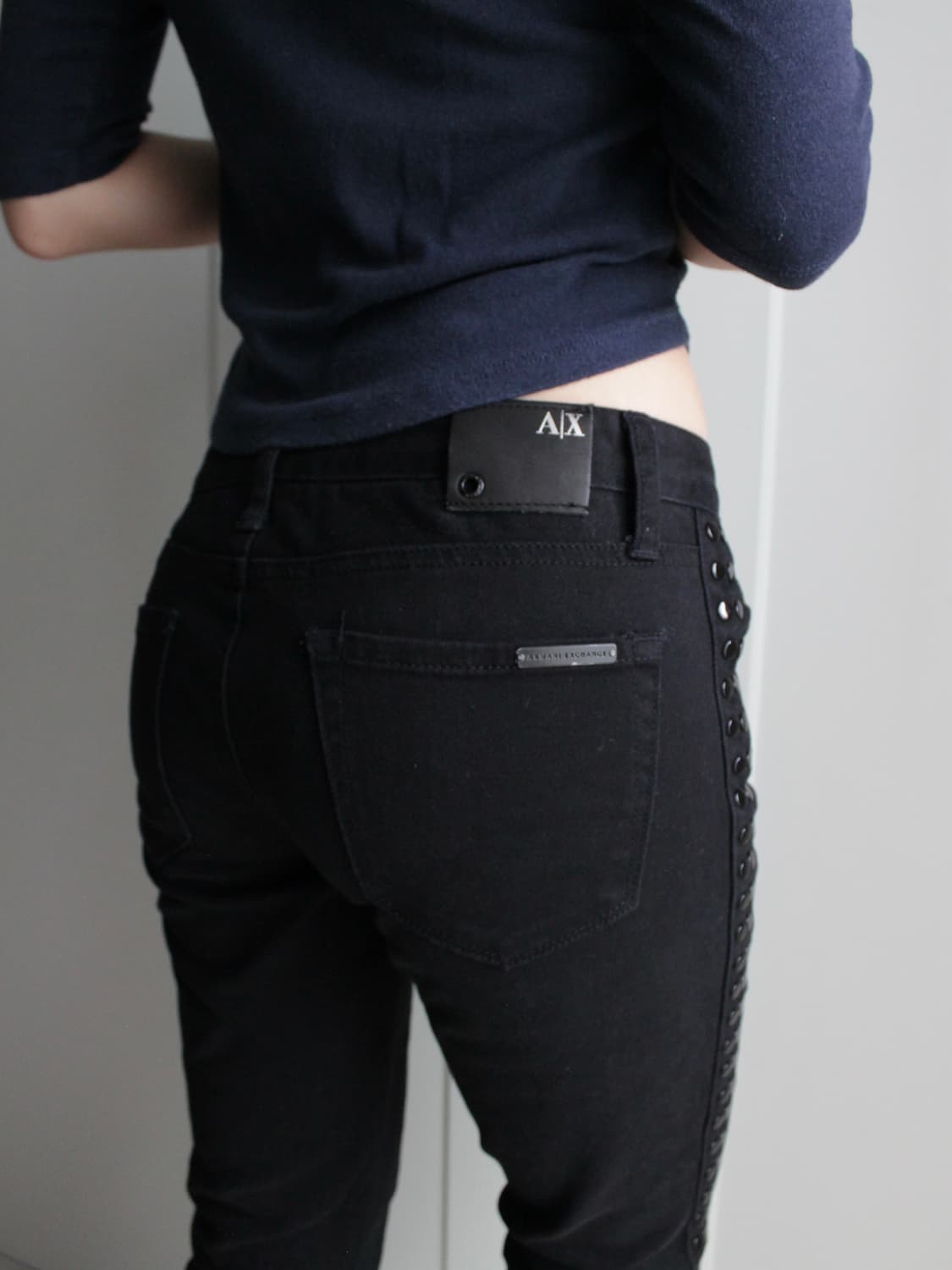 Armani side button skinny pants 상품이미지2