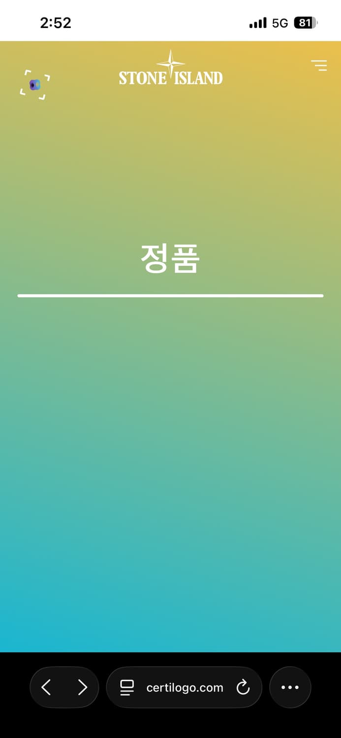 100 스톤아일랜드 옐로우 맨투맨 상품이미지6