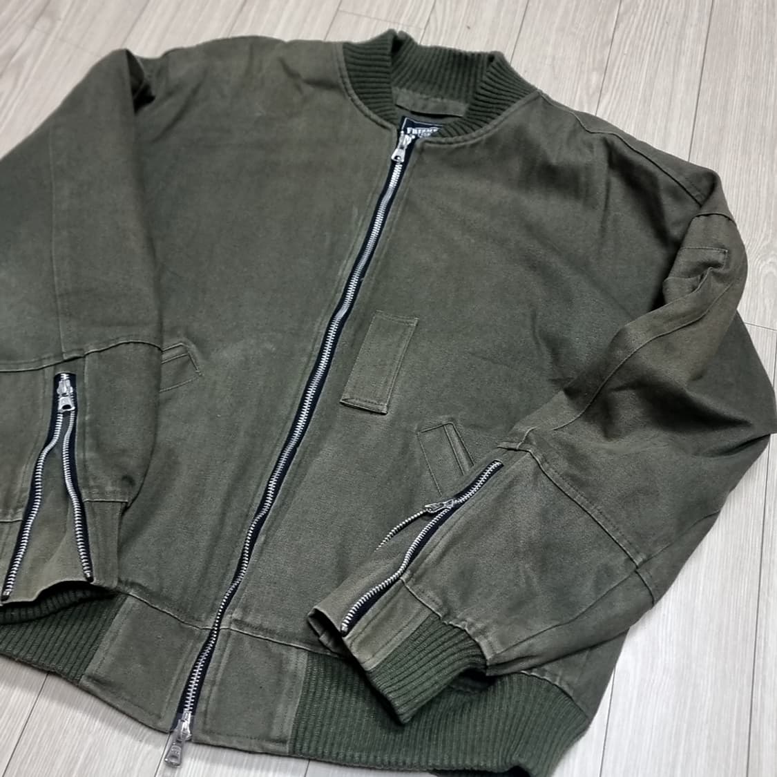 프리즘웍스 밀리터리 빈티지 ma1 봄버 자켓(L) 상품이미지7
