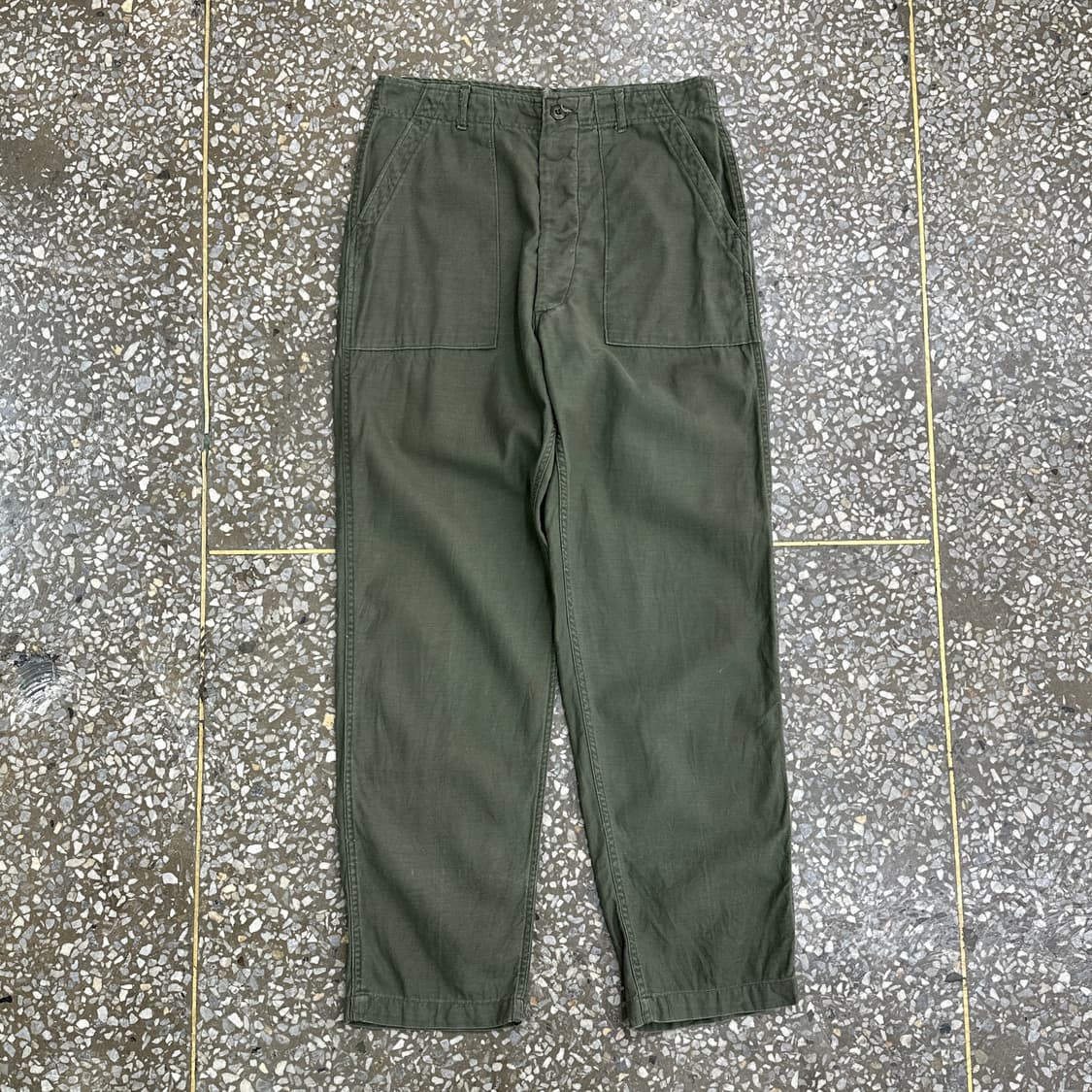 70s 미군 OG-107 퍼티그 팬츠 34 상품이미지1