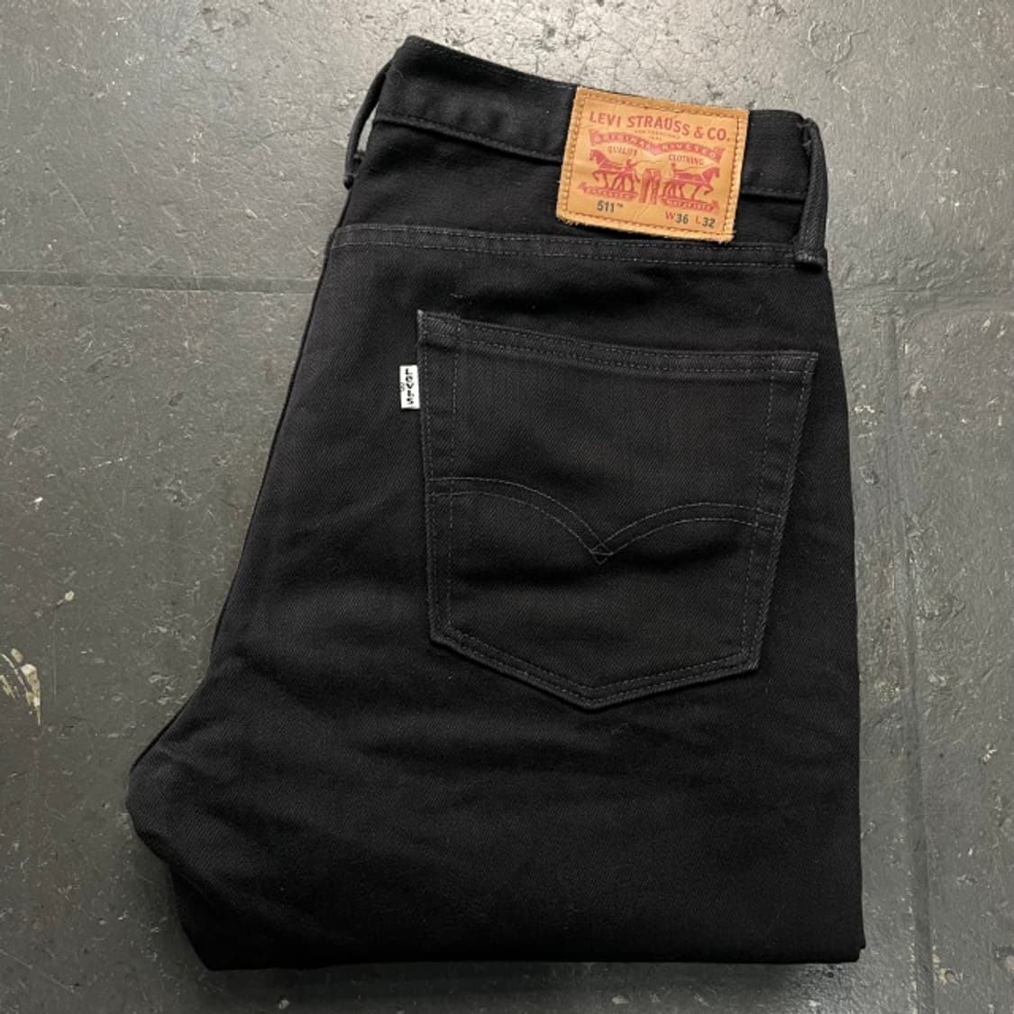 36 리바이스 511 블랙진  상품이미지2
