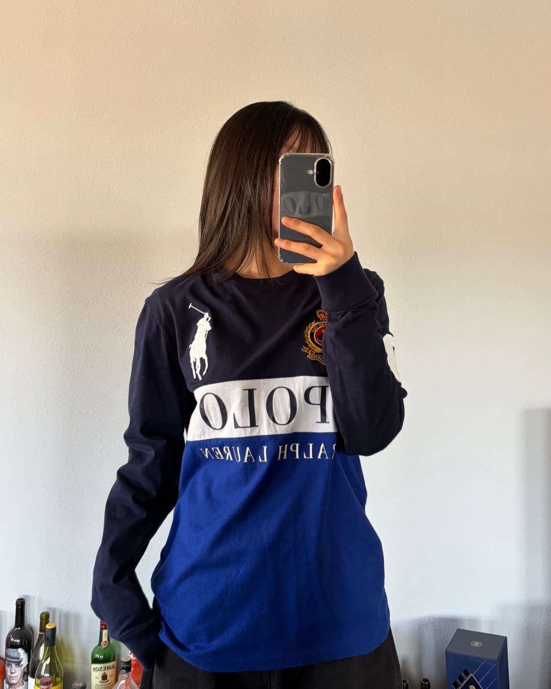 [S]폴로 랄프로렌 빅포니 크라운 스펠아웃 롱 슬리브 상품이미지2