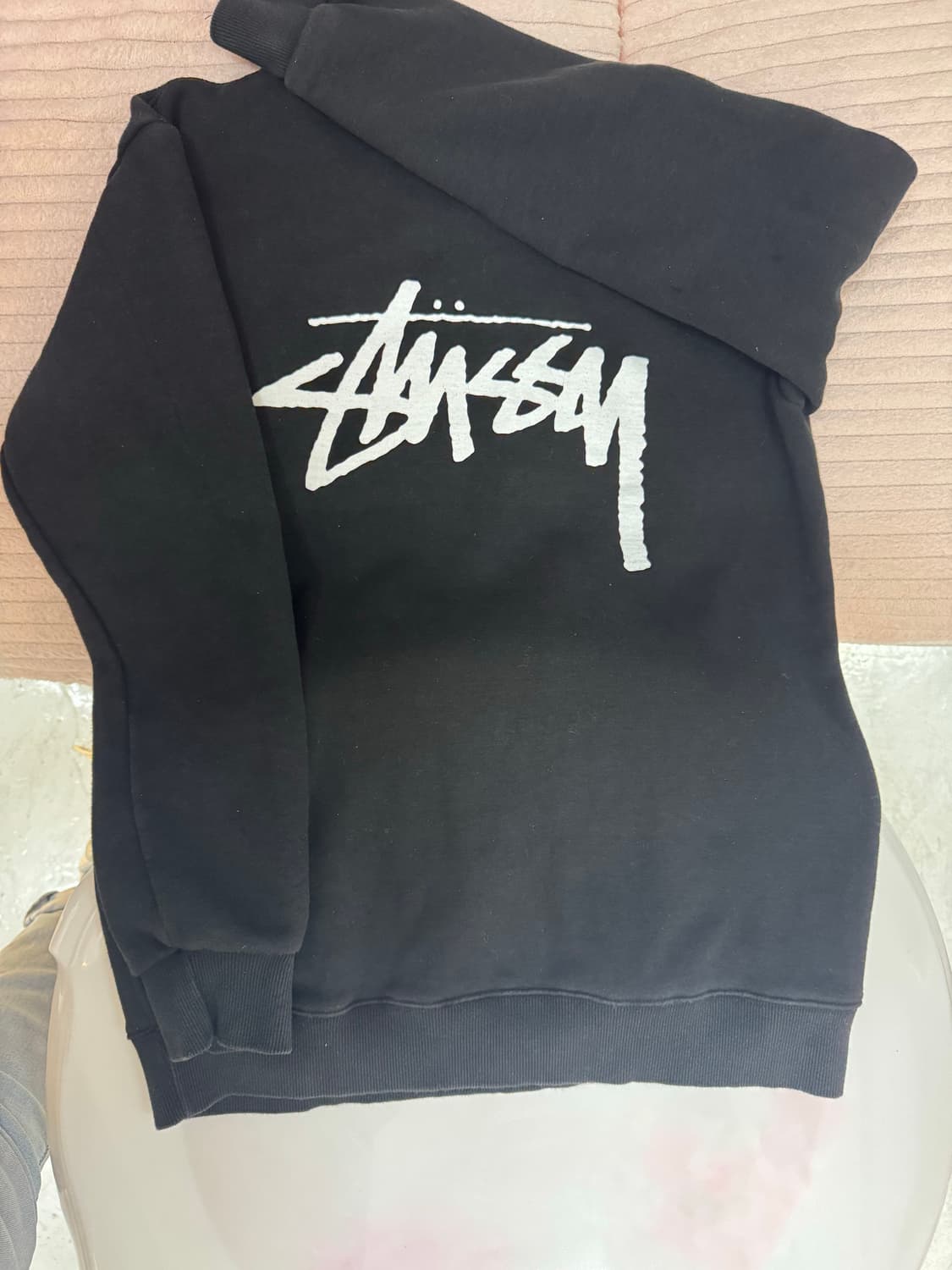  스투시 빅로고 크루넥 스웻셔츠 상품이미지5