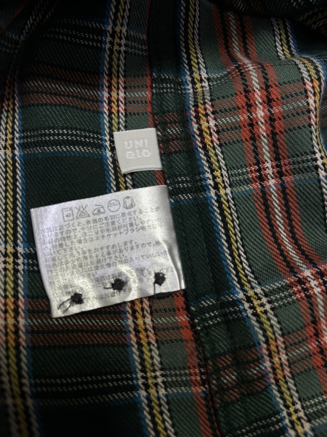 유니클로 체크셔츠 상품이미지6