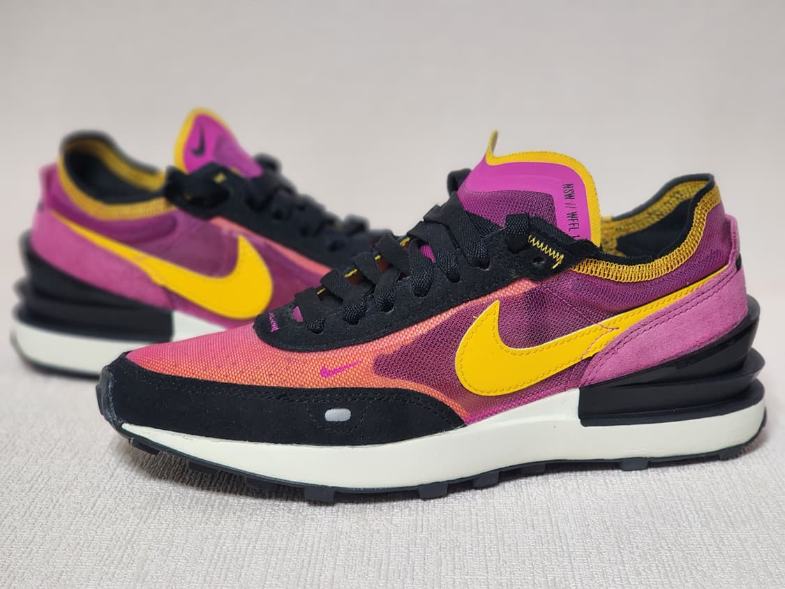 나이키 와플 원 DC2593-600 핑크/옐로우 250mm 상태좋음 상품이미지1