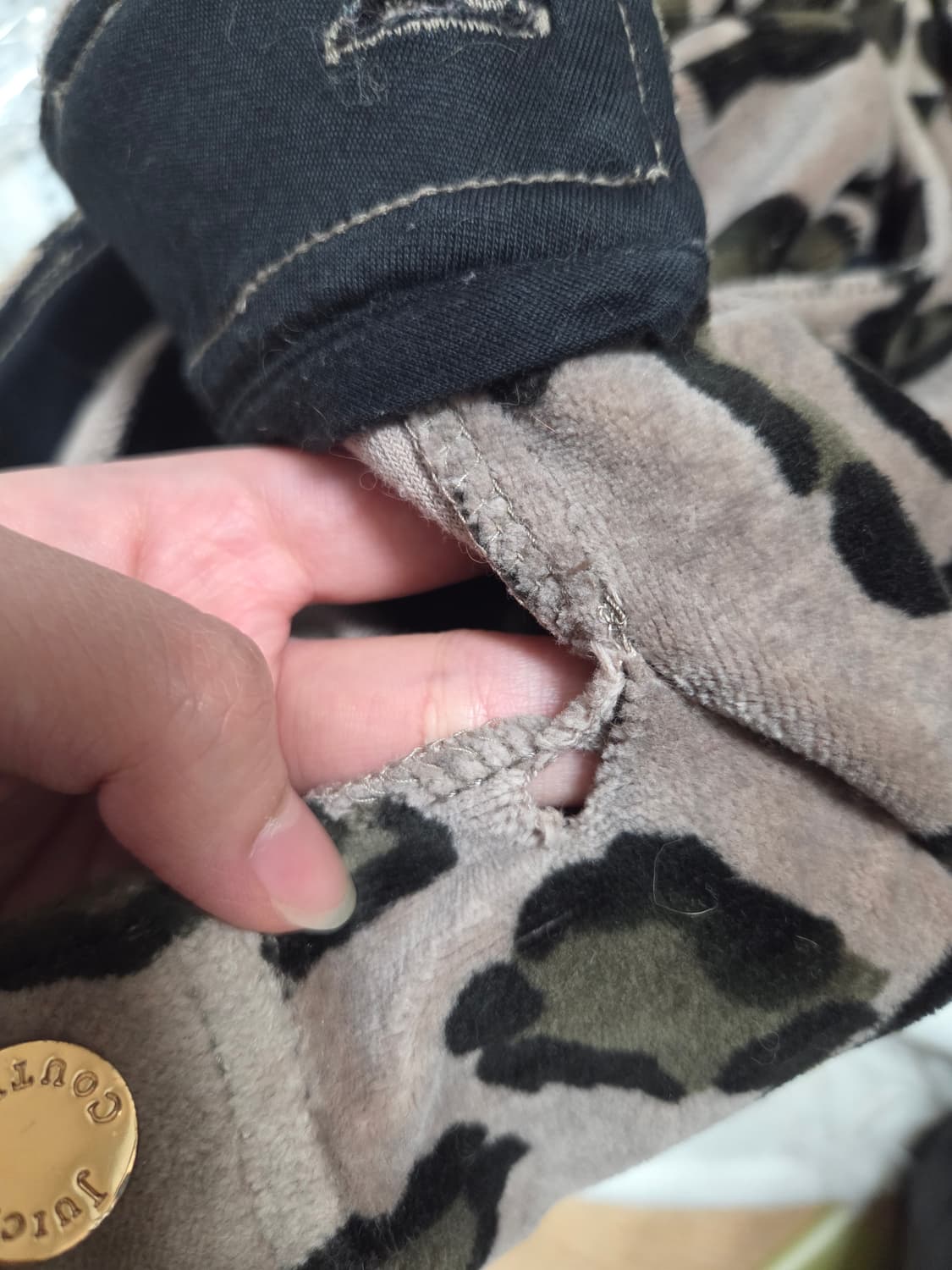 쥬시꾸뛰르 레오파드 세트 사이즈 (P) (쁘띠 스몰) 상품이미지4