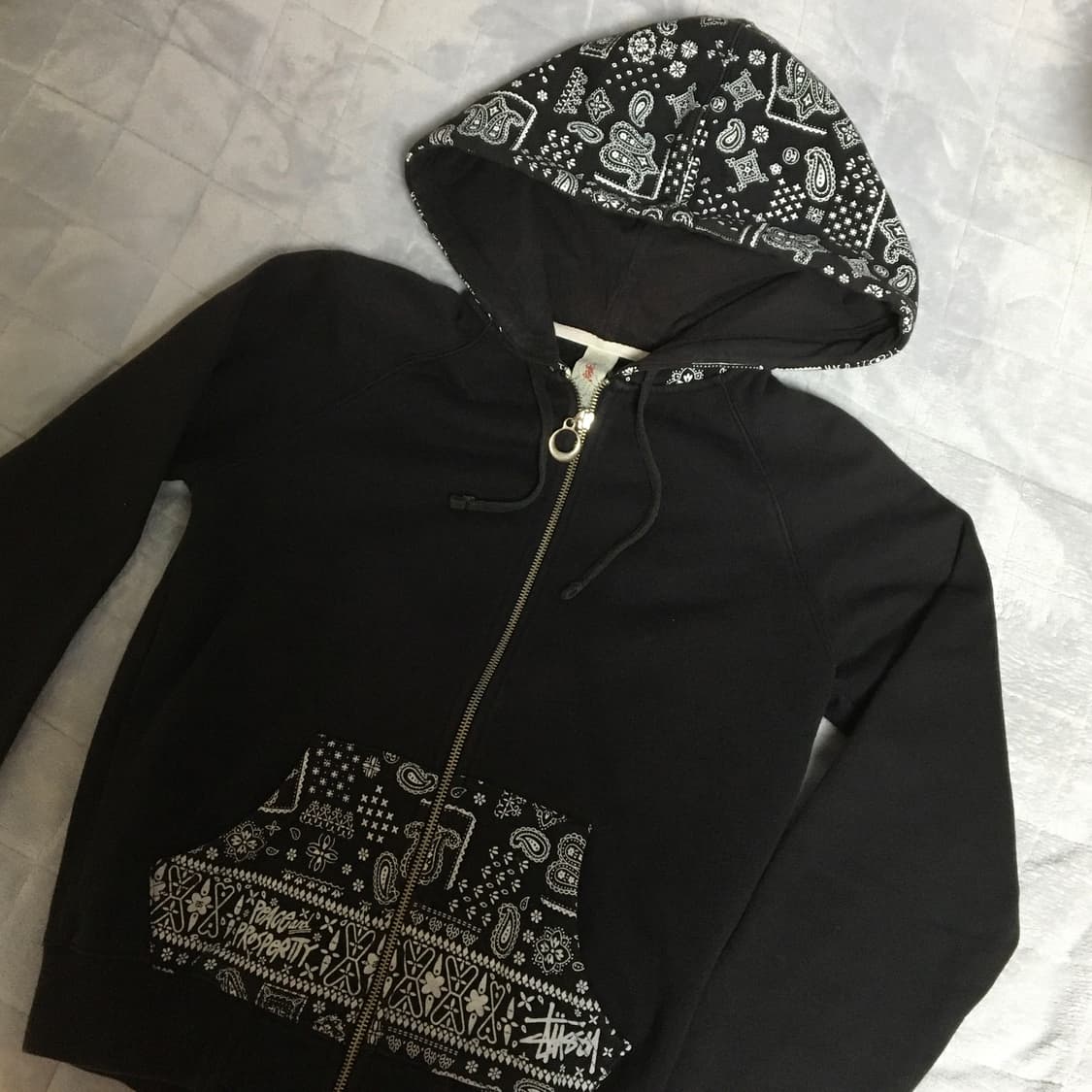 스투시 걸즈 후드집업 상품이미지1