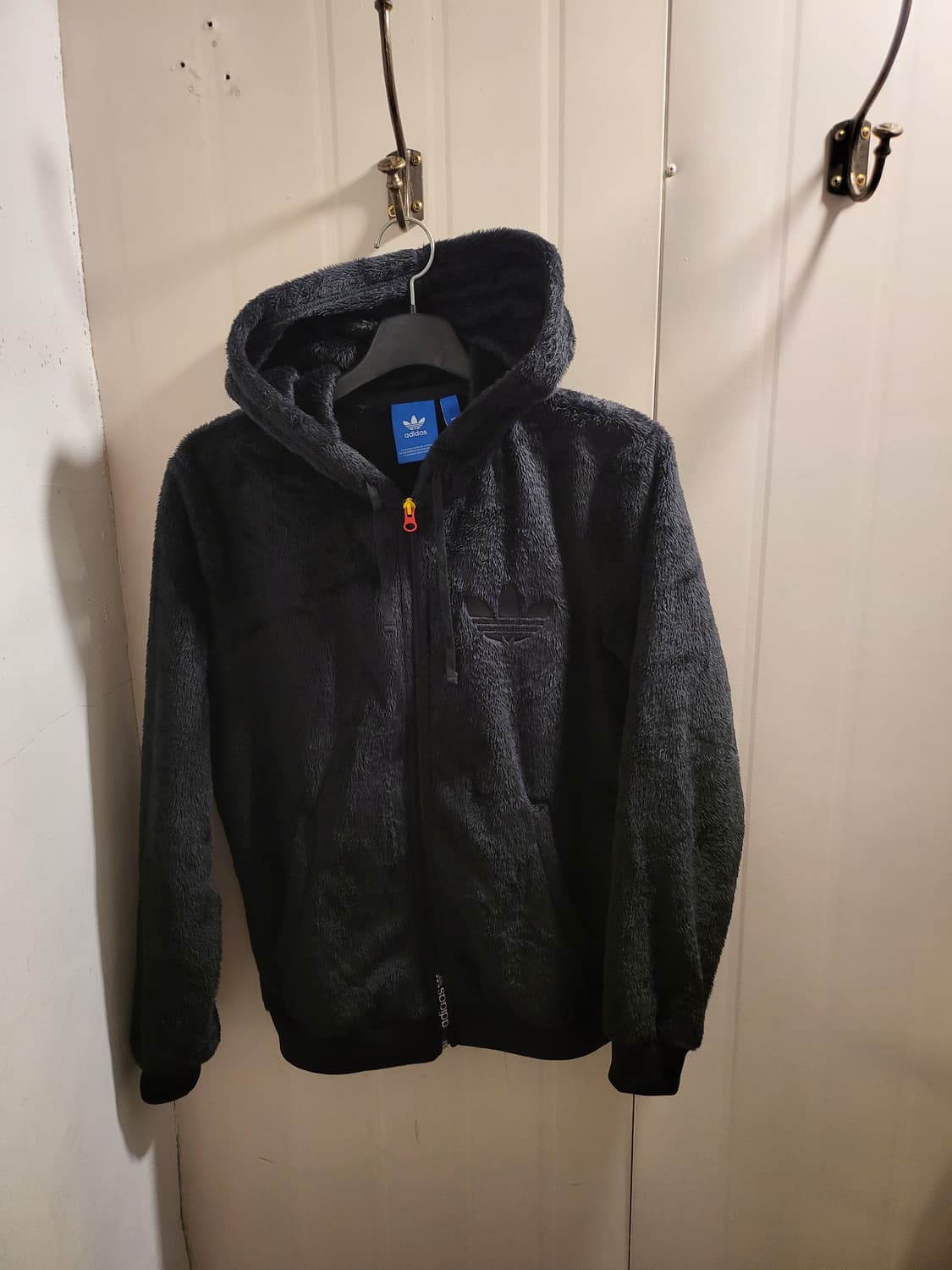 아디다스 플리스 후드 집업 상품이미지1