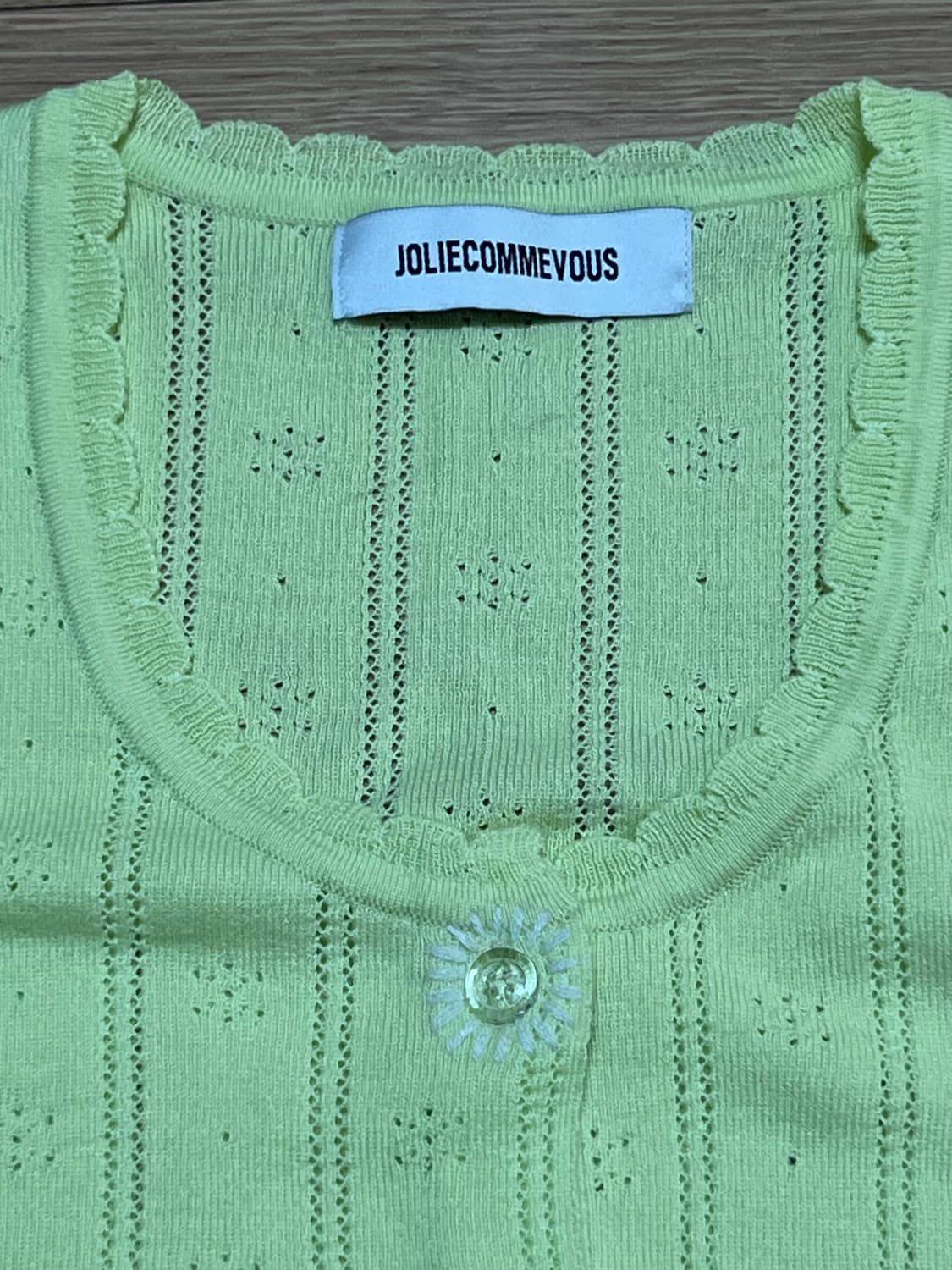 joliecommevous 니트 셋업 상품이미지8